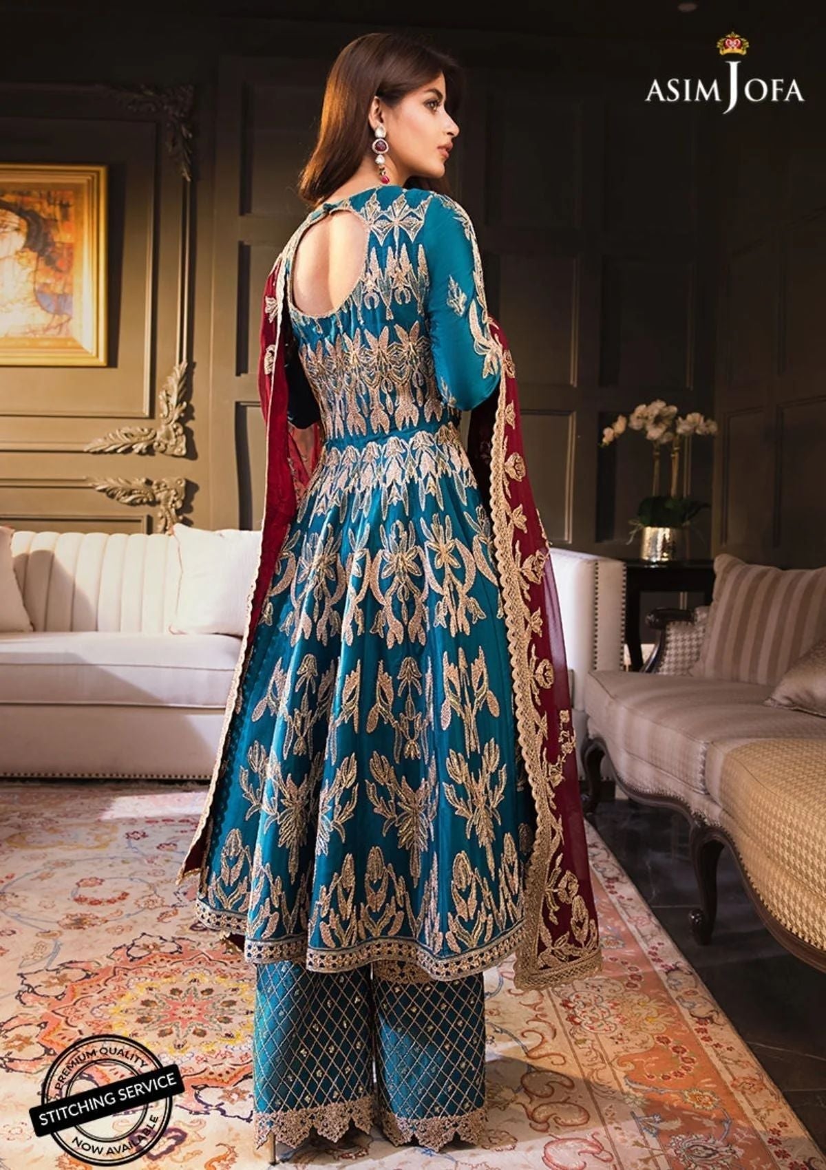 Formal Dress - Asim jofa - Jaan-E-Adaa - AJSE#9