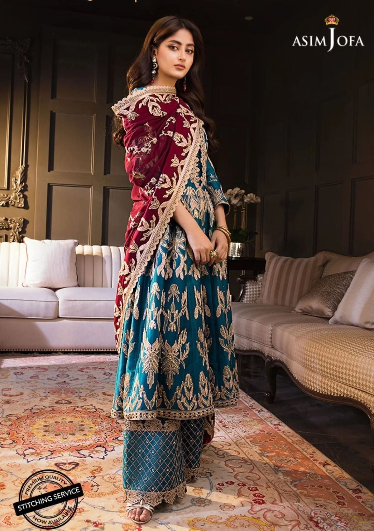 Formal Dress - Asim jofa - Jaan-E-Adaa - AJSE#9