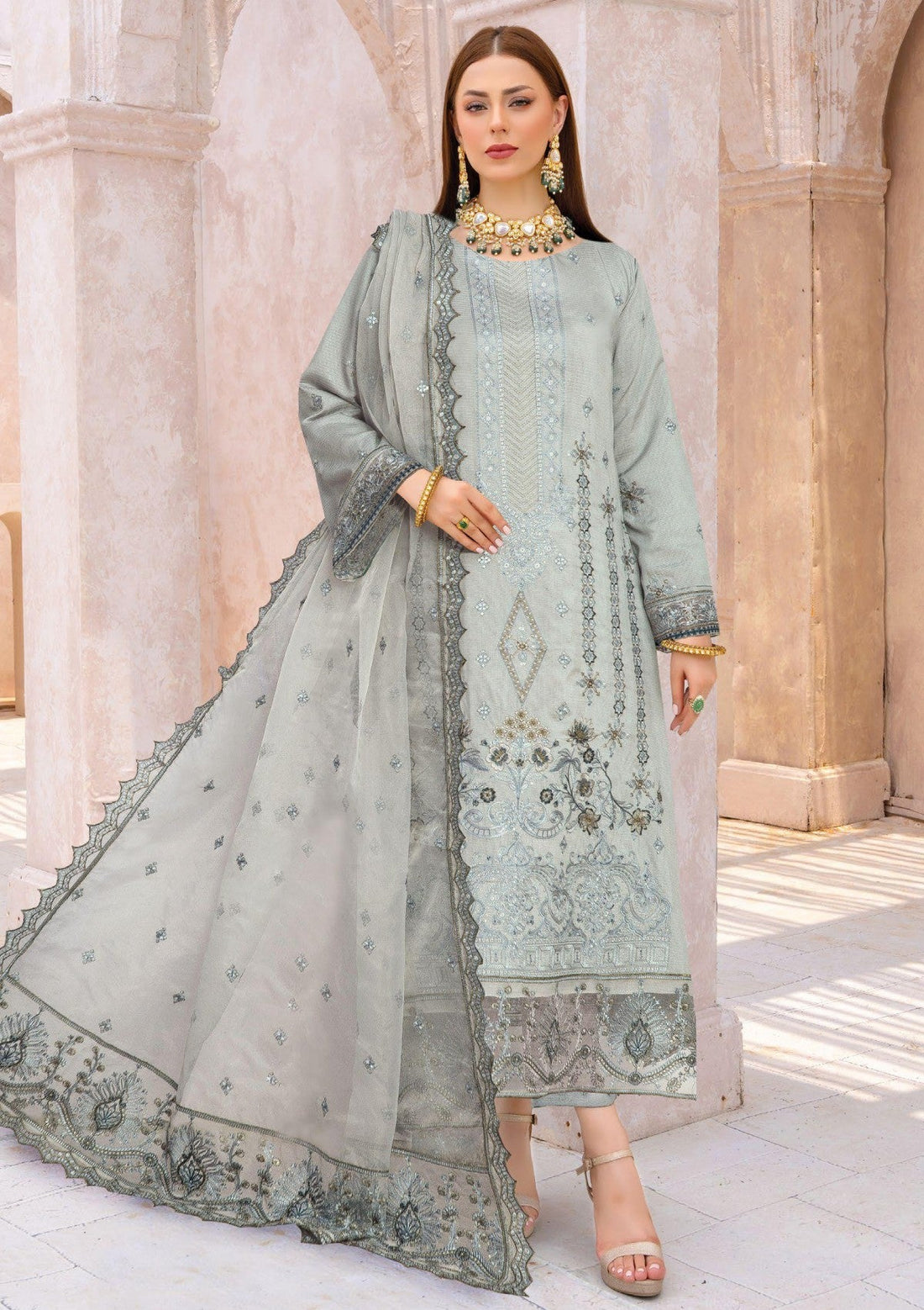 Winter Collection - Mah'e Rooh - Rivaaj - MR24#1212 - Official Mah'e Rooh - Agha Fabrics UK