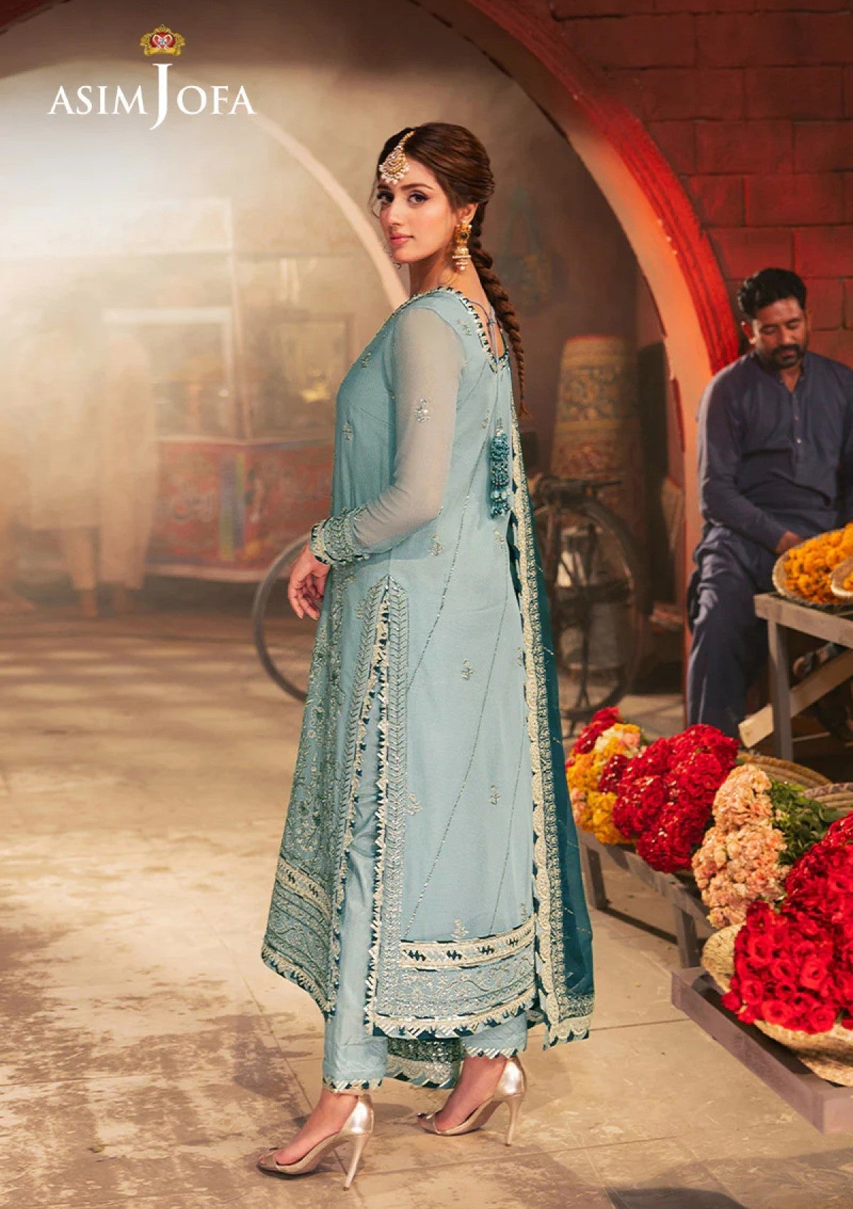 Formal Collection - Asim Jofa - Chamkeeli - AJKK24#17 - Official Asim Jofa - Agha Fabrics UK