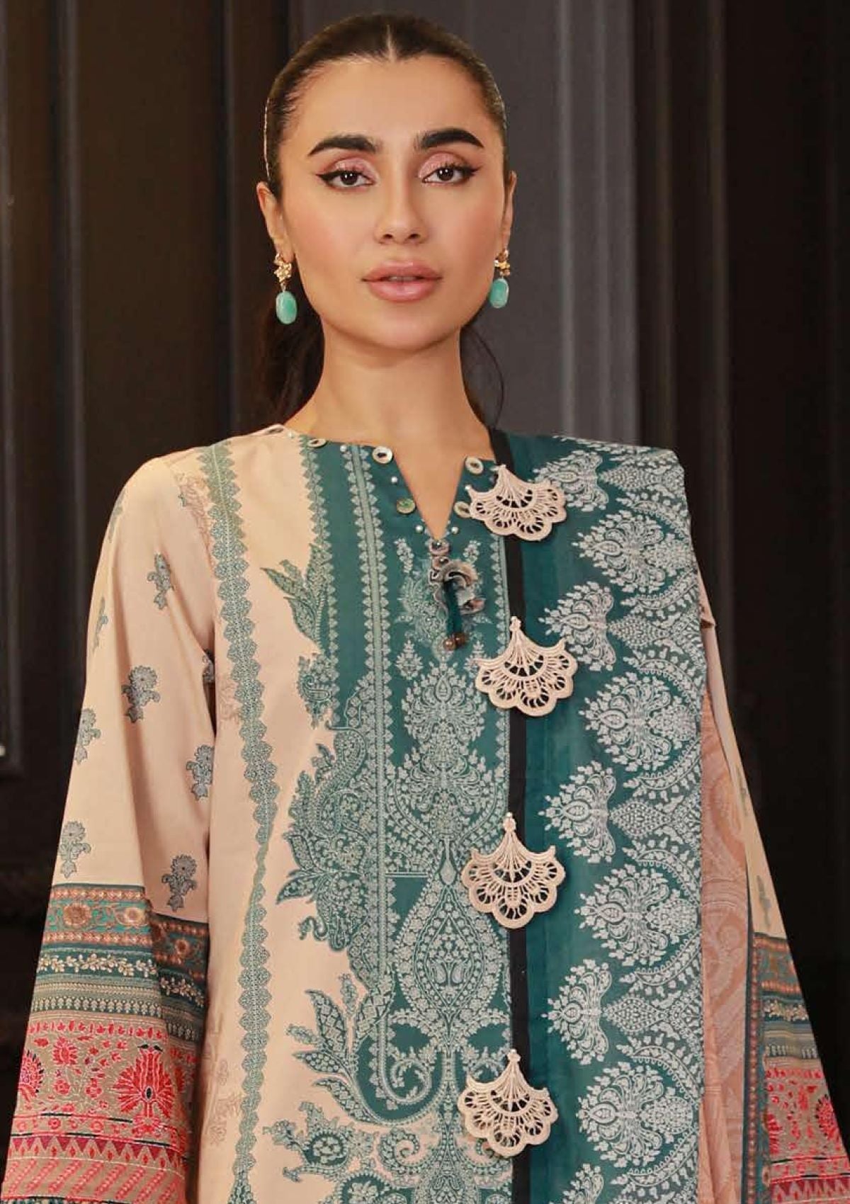 Lawn Collection - Asim Jofa - Prints - Volume 06 - AP24#10 - Official Asim Jofa - Agha Fabrics UK