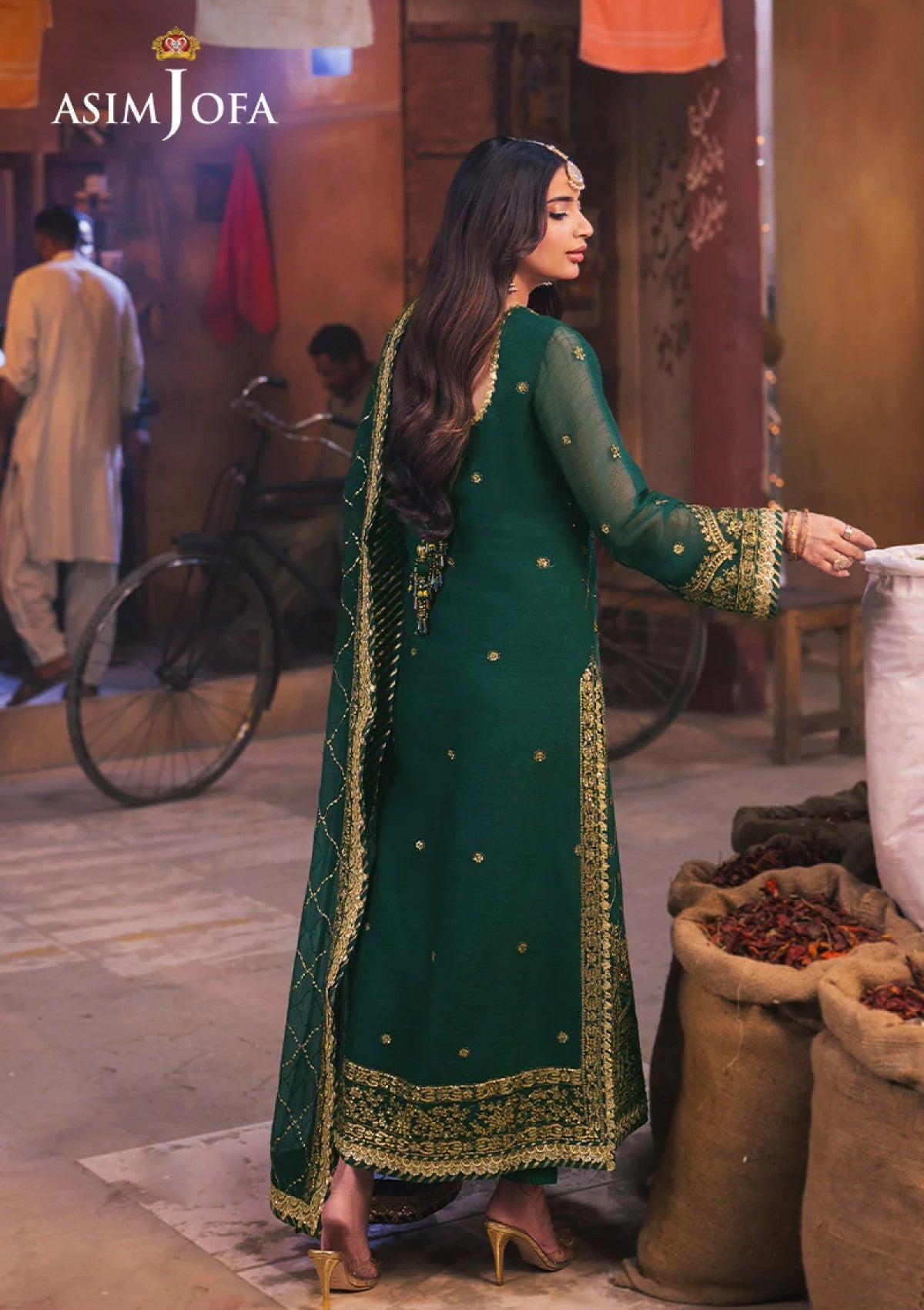 Formal Collection - Asim Jofa - Chamkeeli - AJKK24#22 - Official Asim Jofa - Agha Fabrics UK