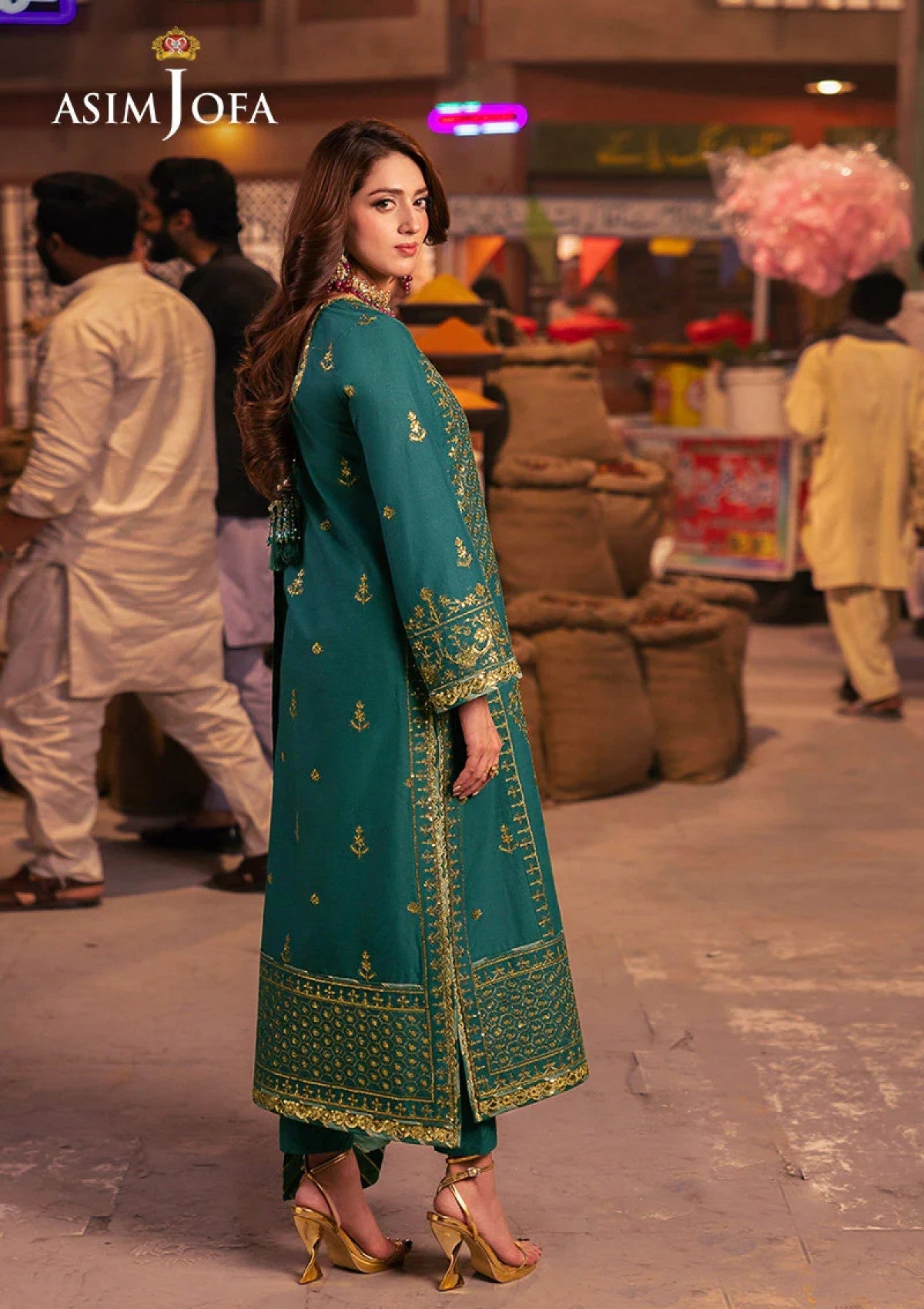 Formal Collection - Asim Jofa - Chamkeeli - AJKK24#27 - Official Asim Jofa - Agha Fabrics UK