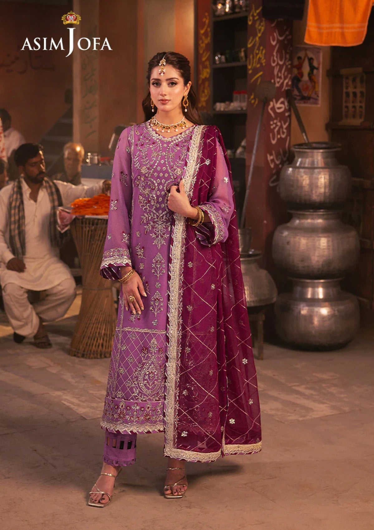 Formal Collection - Asim Jofa - Chamkeeli - AJKK24#28 - Official Asim Jofa - Agha Fabrics UK