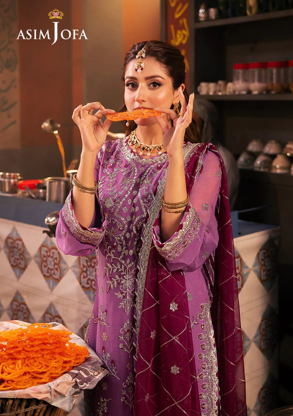 Formal Collection - Asim Jofa - Chamkeeli - AJKK24#28 - Official Asim Jofa - Agha Fabrics UK