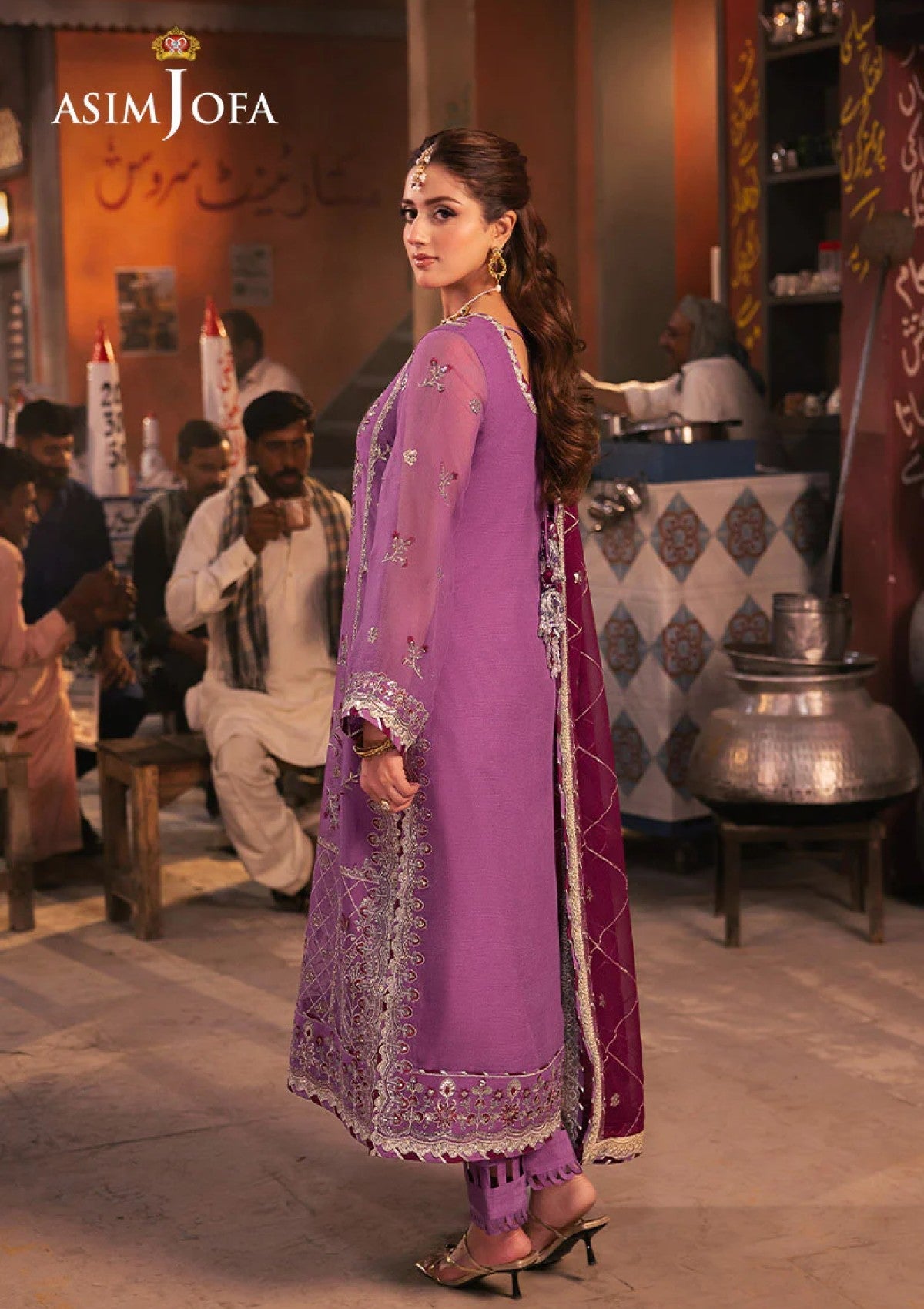 Formal Collection - Asim Jofa - Chamkeeli - AJKK24#28 - Official Asim Jofa - Agha Fabrics UK