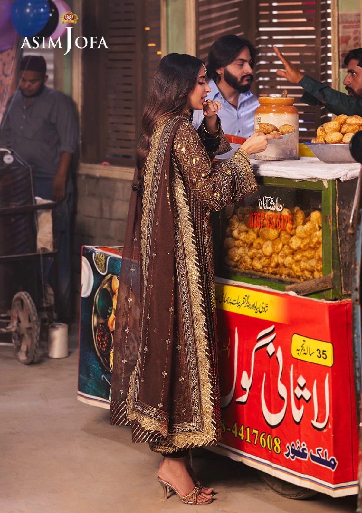 Formal Collection - Asim Jofa - Chamkeeli - AJKK24#30 - Official Asim Jofa - Agha Fabrics UK