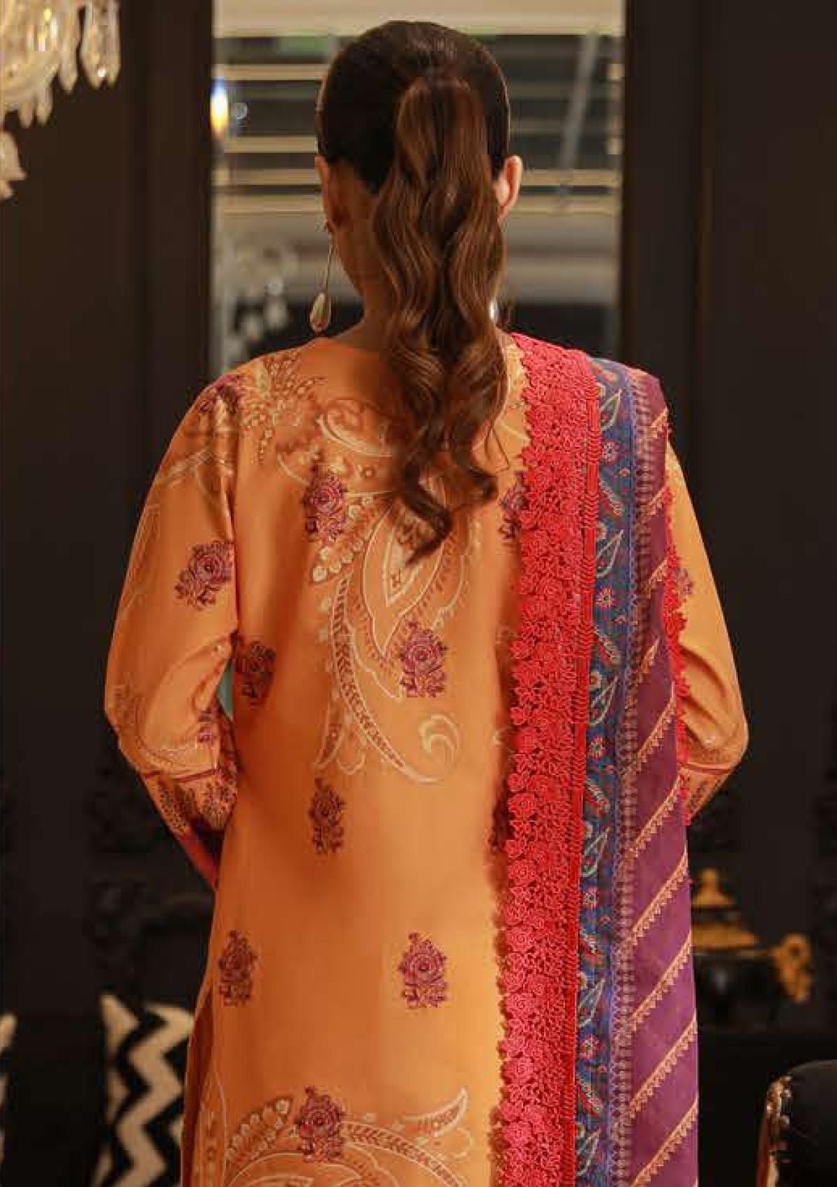 Lawn Collection - Asim Jofa - Prints - Volume 06 - AP24#09 - Official Asim Jofa - Agha Fabrics UK