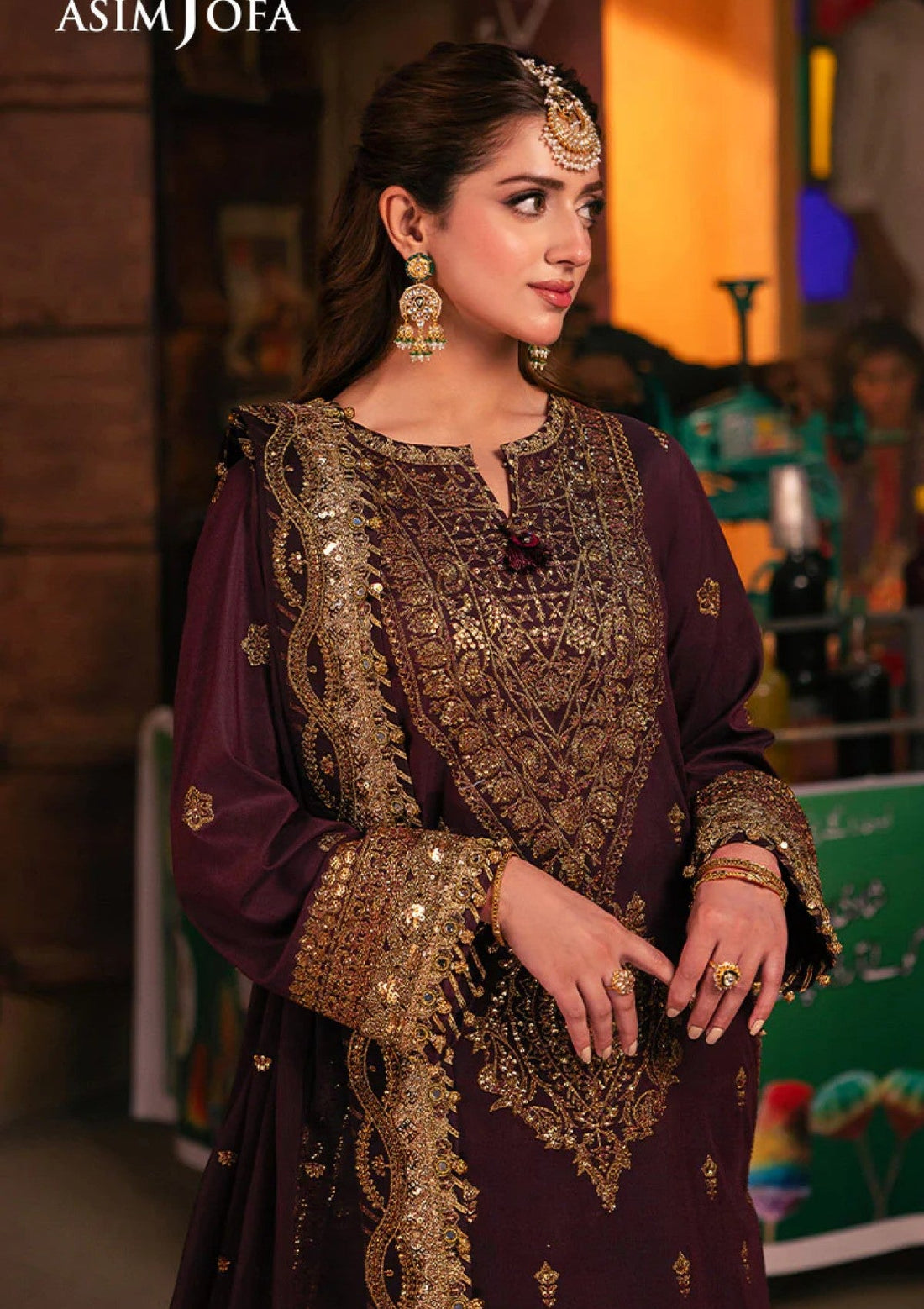 Formal Collection - Asim Jofa - Chamkeeli - AJKK24#01 - Official Asim Jofa - Agha Fabrics UK