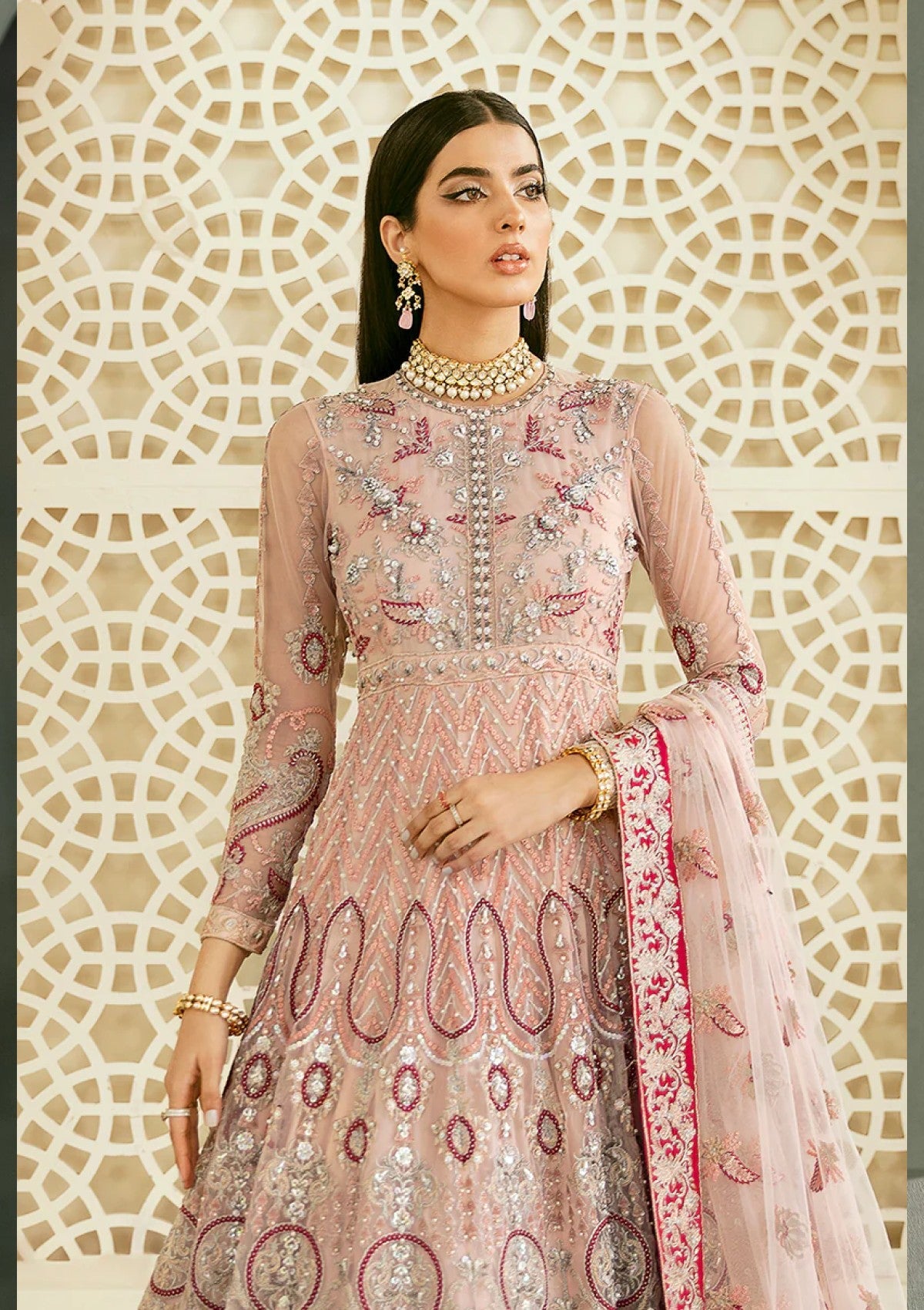 Formal Collection - Akbar Aslam - Elinor - ASE24#1383 - Albatross - Official Akbar Aslam - Agha Fabrics UK