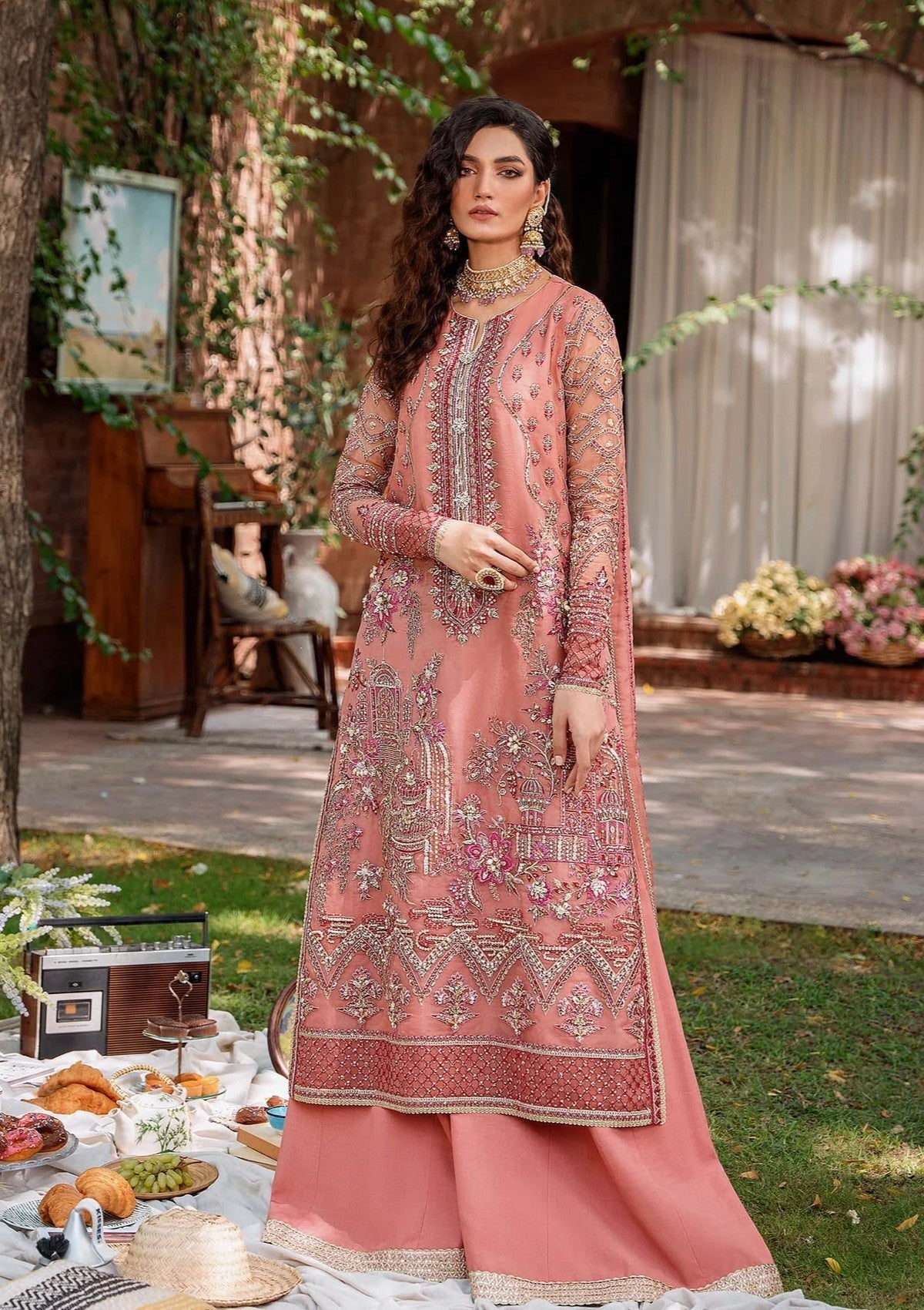 Formal Collection - Akbar Aslam - Mastani - ASM24#1495 - Mehrbano - Official Akbar Aslam - Agha Fabrics UK
