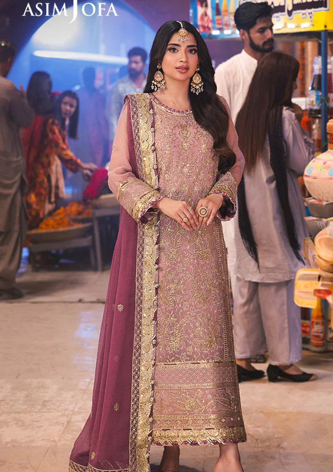 Formal Collection - Asim Jofa - Chamkeeli - AJKK24#04 - Official Asim Jofa - Agha Fabrics UK