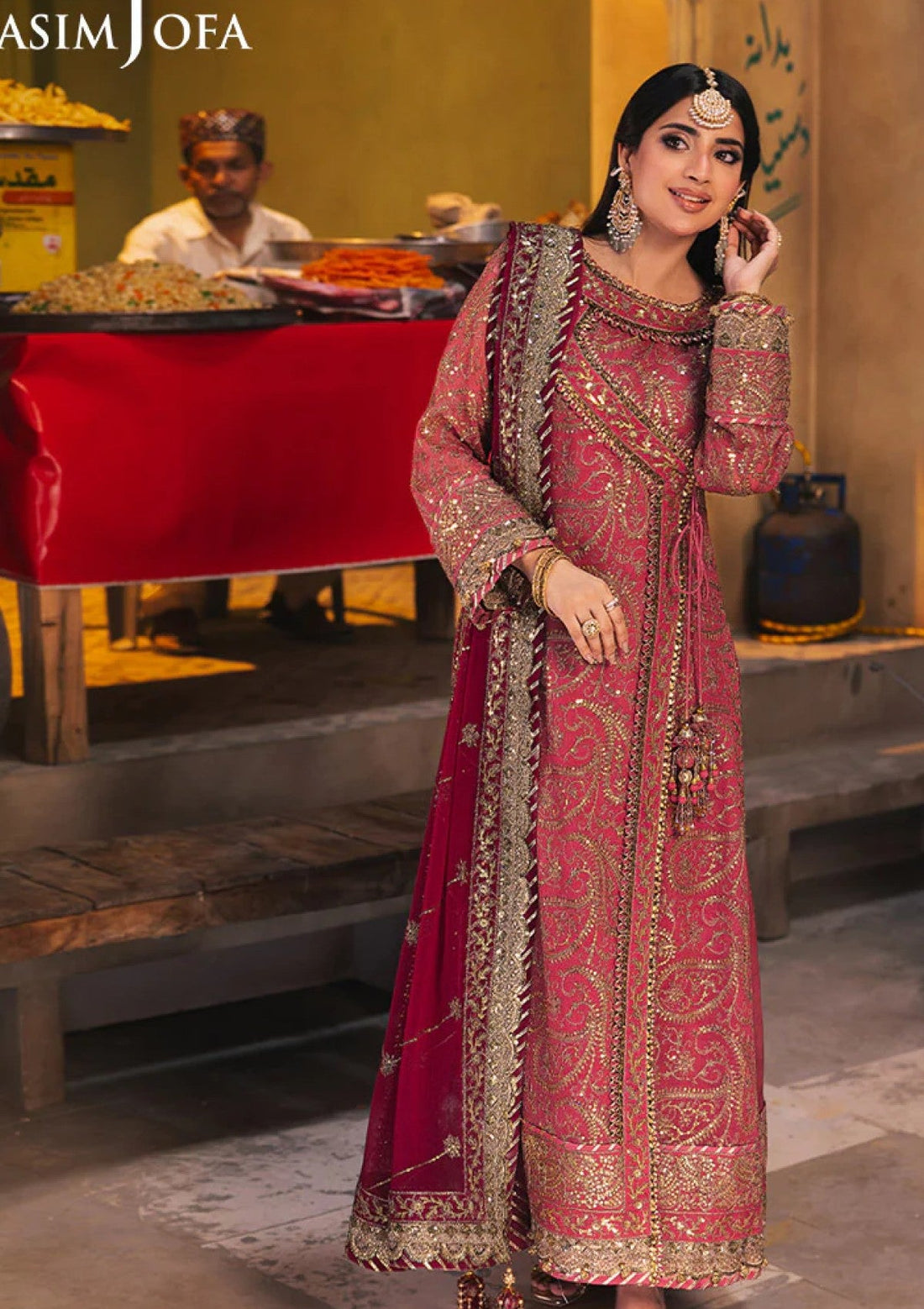 Formal Collection - Asim Jofa - Chamkeeli - AJKK24#05 - Official Asim Jofa - Agha Fabrics UK