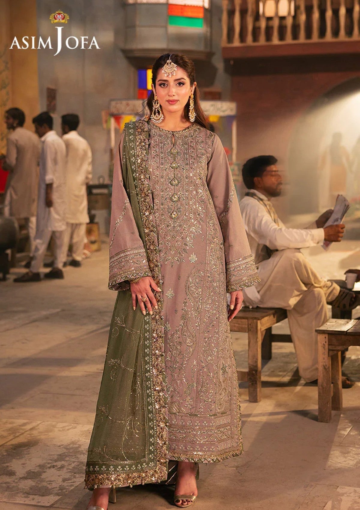 Formal Collection - Asim Jofa - Chamkeeli - AJKK24#08 - Official Asim Jofa - Agha Fabrics UK
