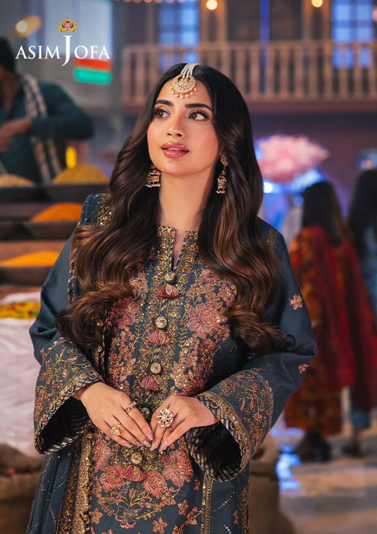 Formal Collection - Asim Jofa - Chamkeeli - AJKK24#09 - Official Asim Jofa - Agha Fabrics UK