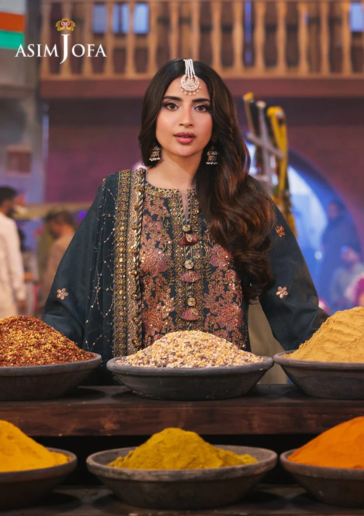 Formal Collection - Asim Jofa - Chamkeeli - AJKK24#09 - Official Asim Jofa - Agha Fabrics UK