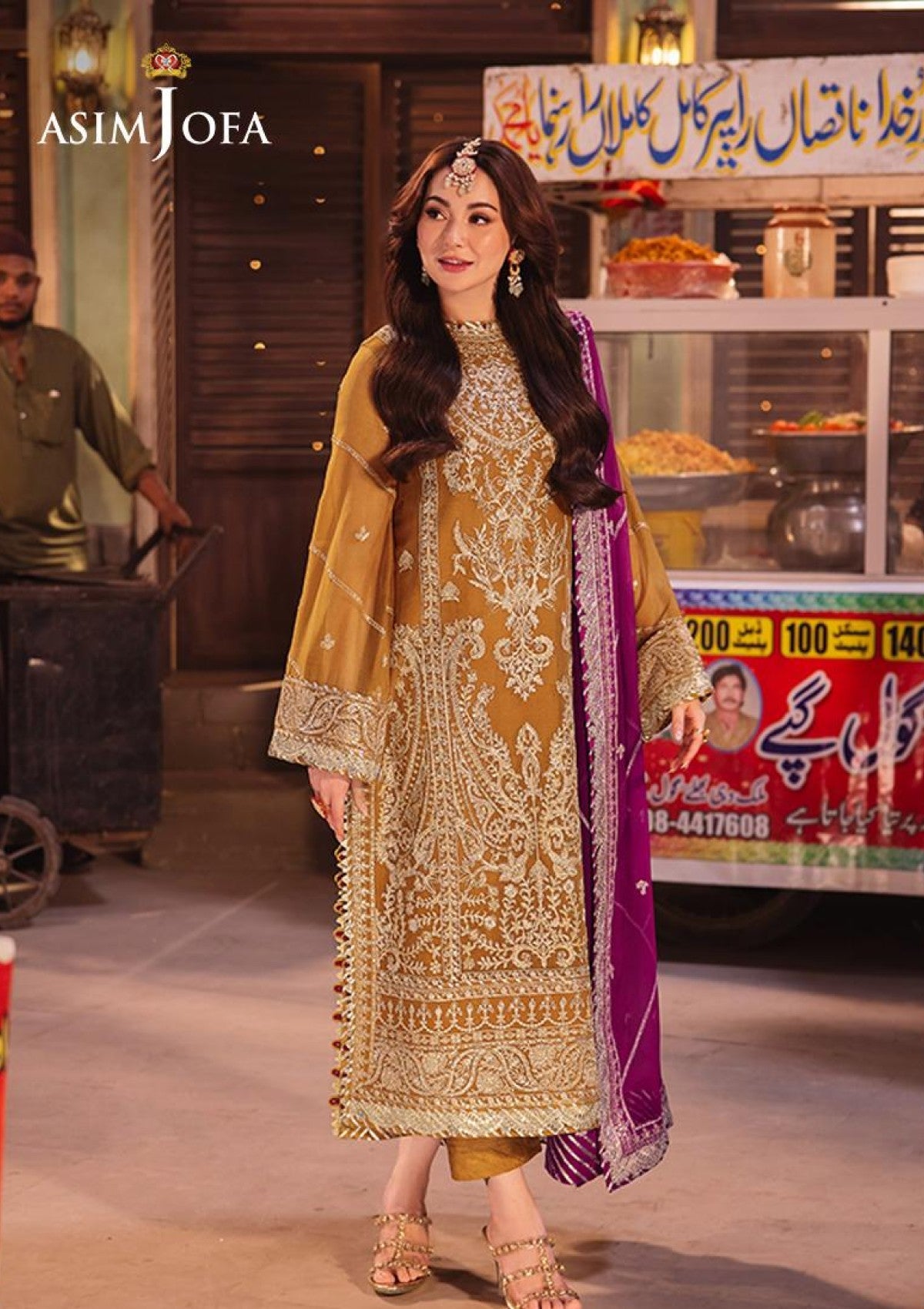 Formal Collection - Asim Jofa - Chamkeeli - AJKK24#12 - Official Asim Jofa - Agha Fabrics UK