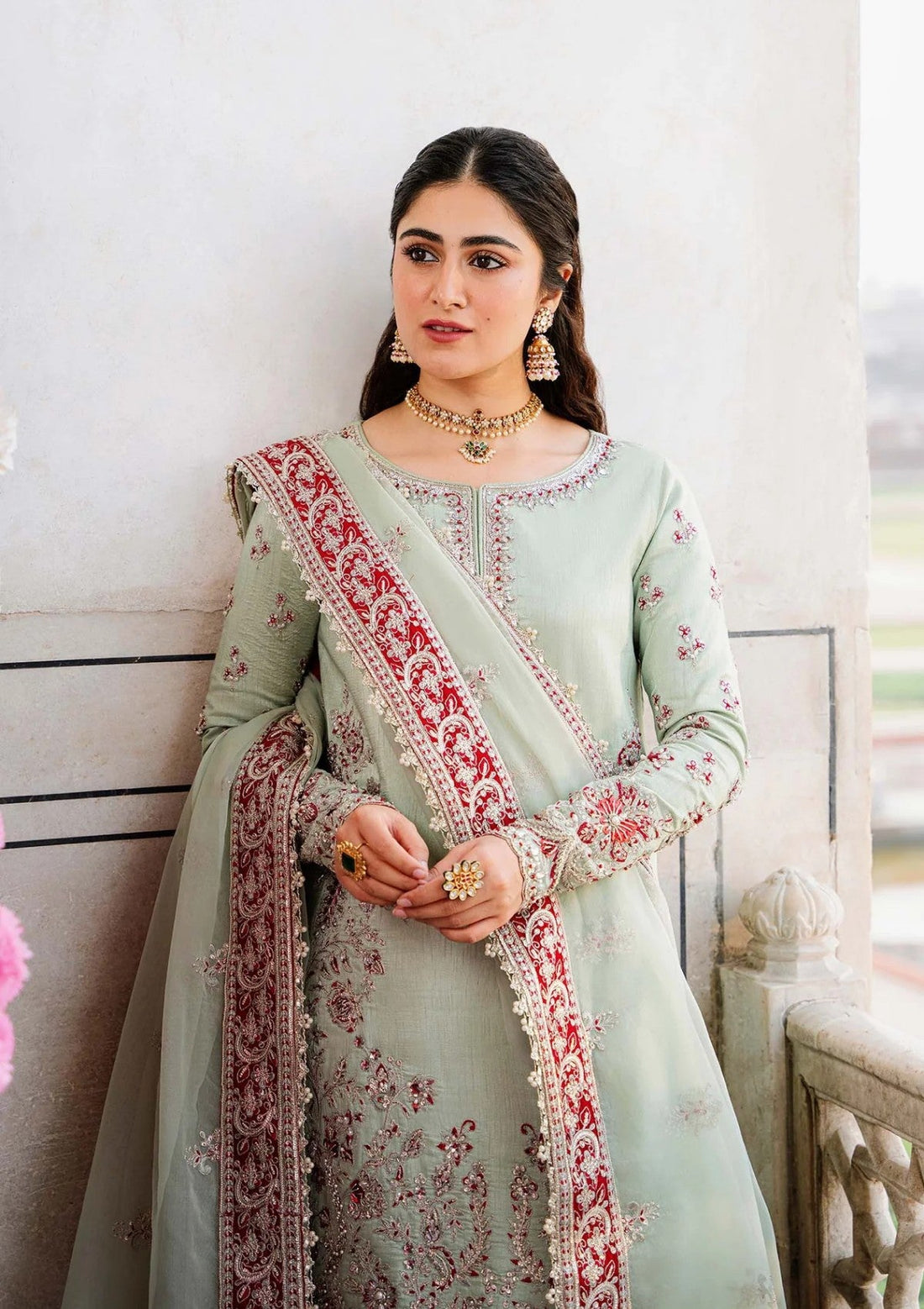 Formal Collection - Akbar Aslam - Shadmani - AAS24#1505 - Zari - Official Akbar Aslam - Agha Fabrics UK