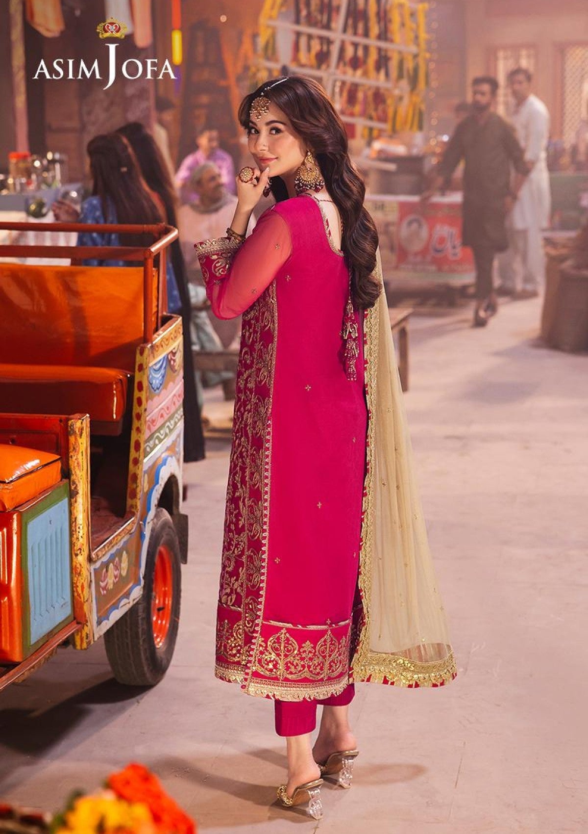 Formal Collection - Asim Jofa - Chamkeeli - AJKK24#14 - Official Asim Jofa - Agha Fabrics UK