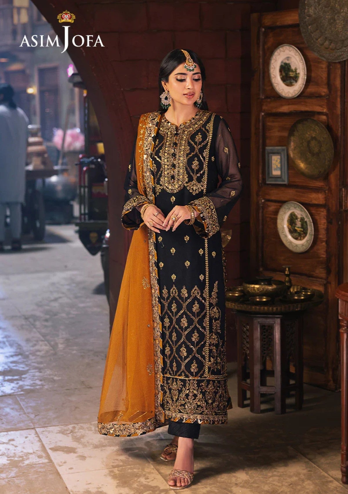 Formal Collection - Asim Jofa - Chamkeeli - AJKK24#15 - Official Asim Jofa - Agha Fabrics UK