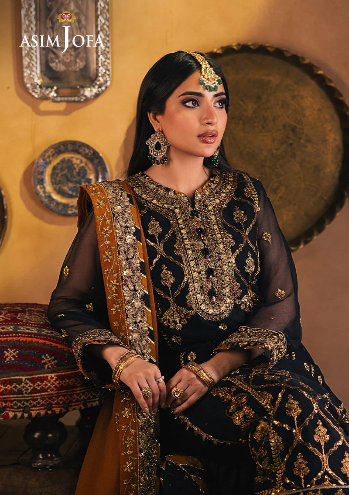 Formal Collection - Asim Jofa - Chamkeeli - AJKK24#15 - Official Asim Jofa - Agha Fabrics UK