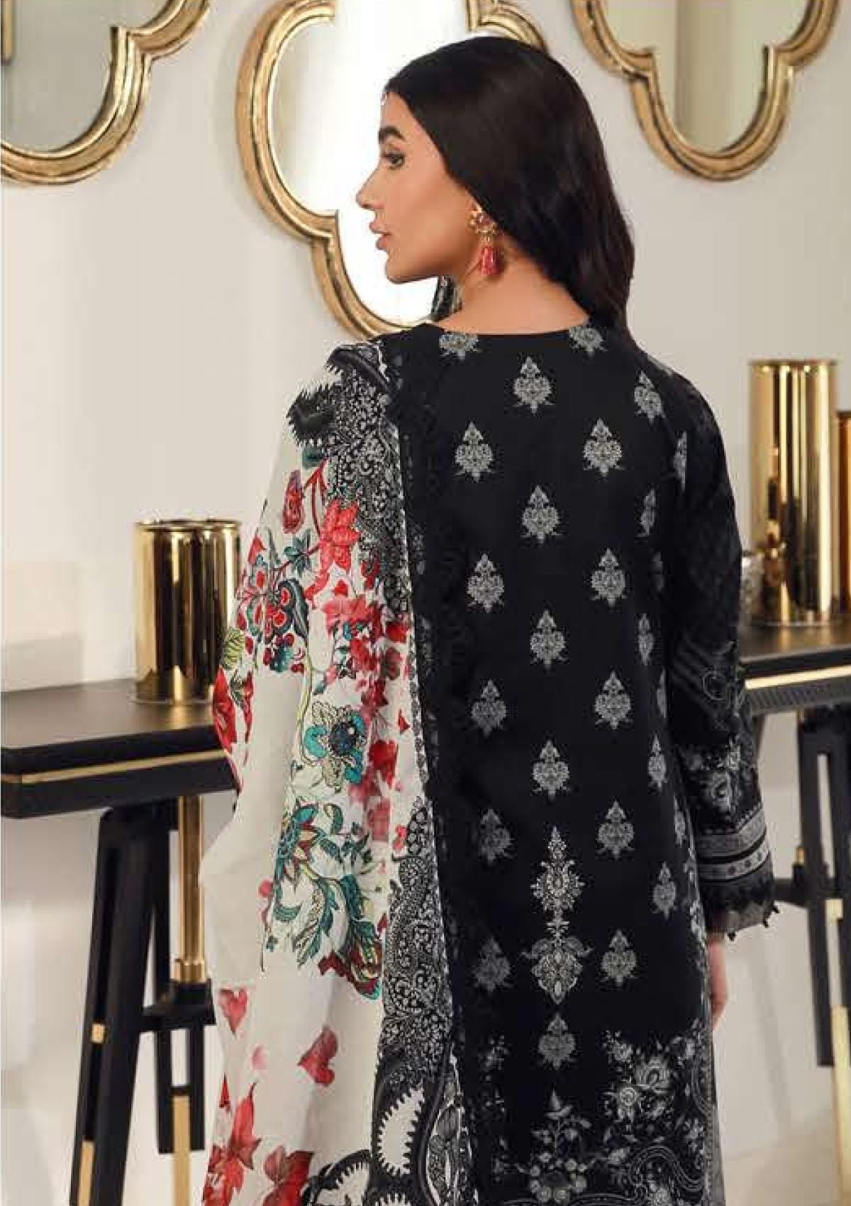 Lawn Collection - Asim Jofa - Prints - Volume 06 - AP24#05 - Official Asim Jofa - Agha Fabrics UK