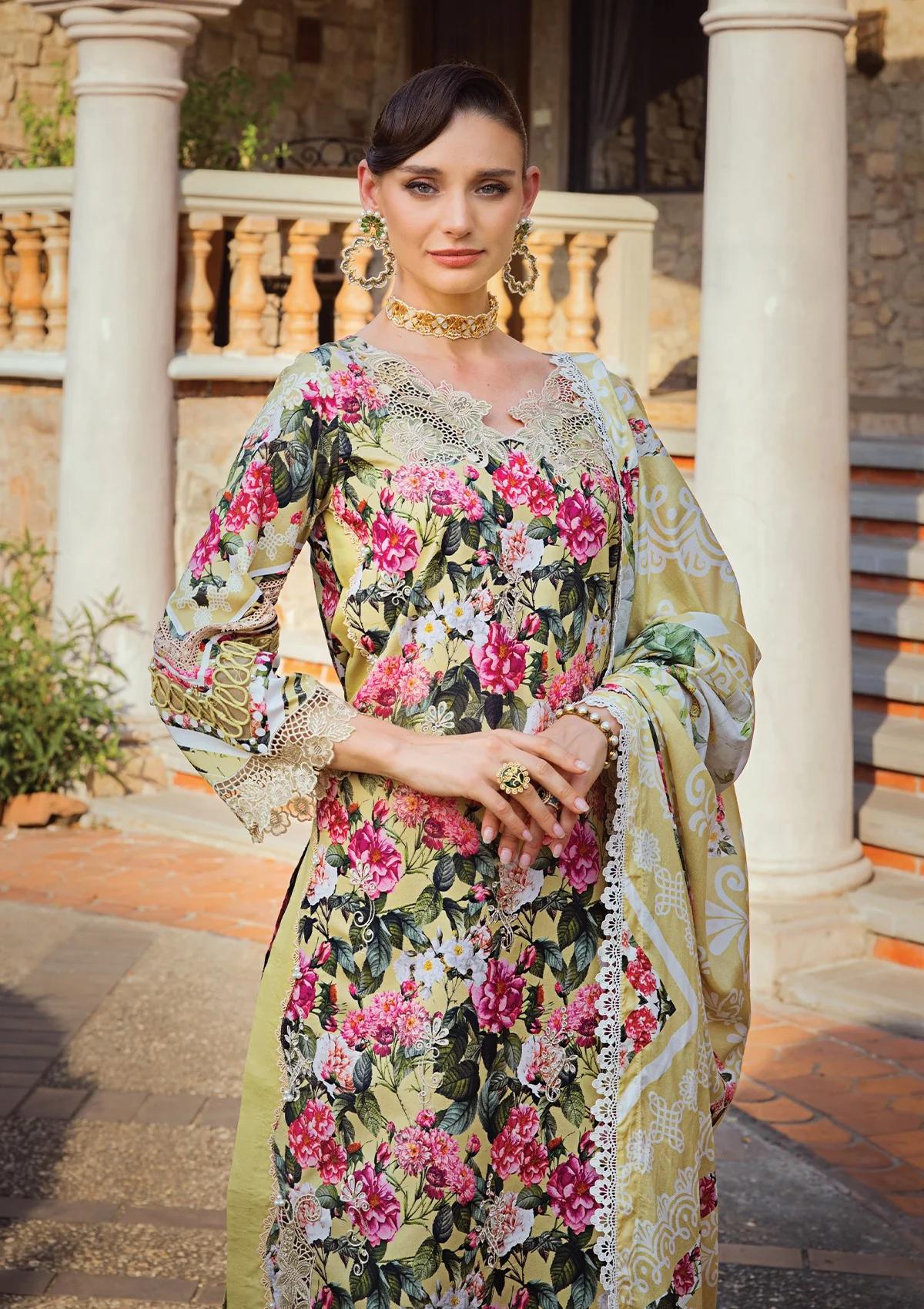 Lawn Collection - Elaf - Print Chikankari 24 - ECT-01B - Charm