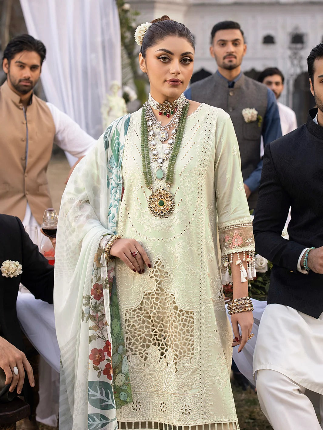 Lawn Collection - Mahnur - Mahrukh - MM24#06-B - Lilly