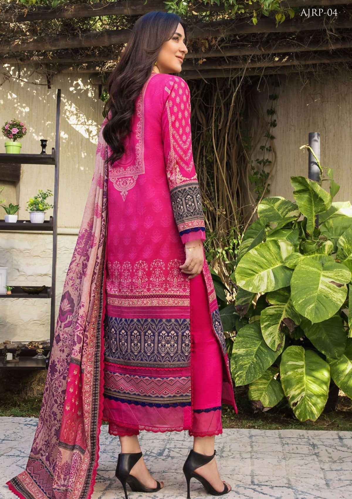 Lawn Collection - Asim Jofa - Rania - AJRP#04