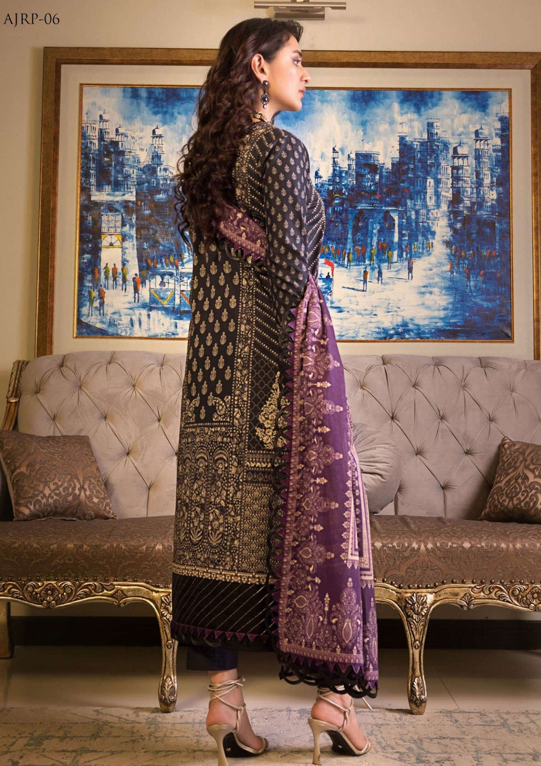 Lawn Collection - Asim Jofa - Rania - AJRP#06