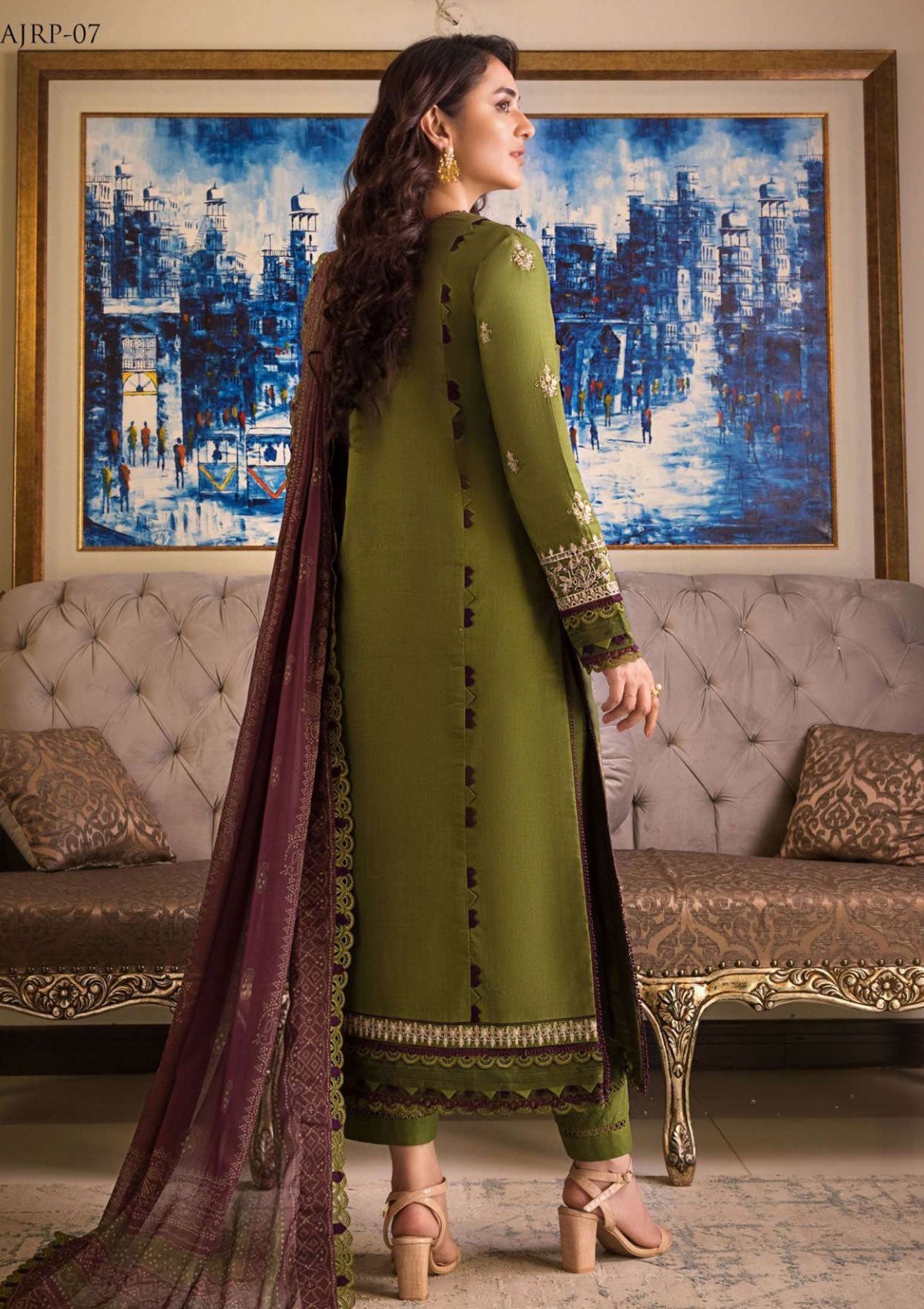 Lawn Collection - Asim Jofa - Rania - AJRP#07