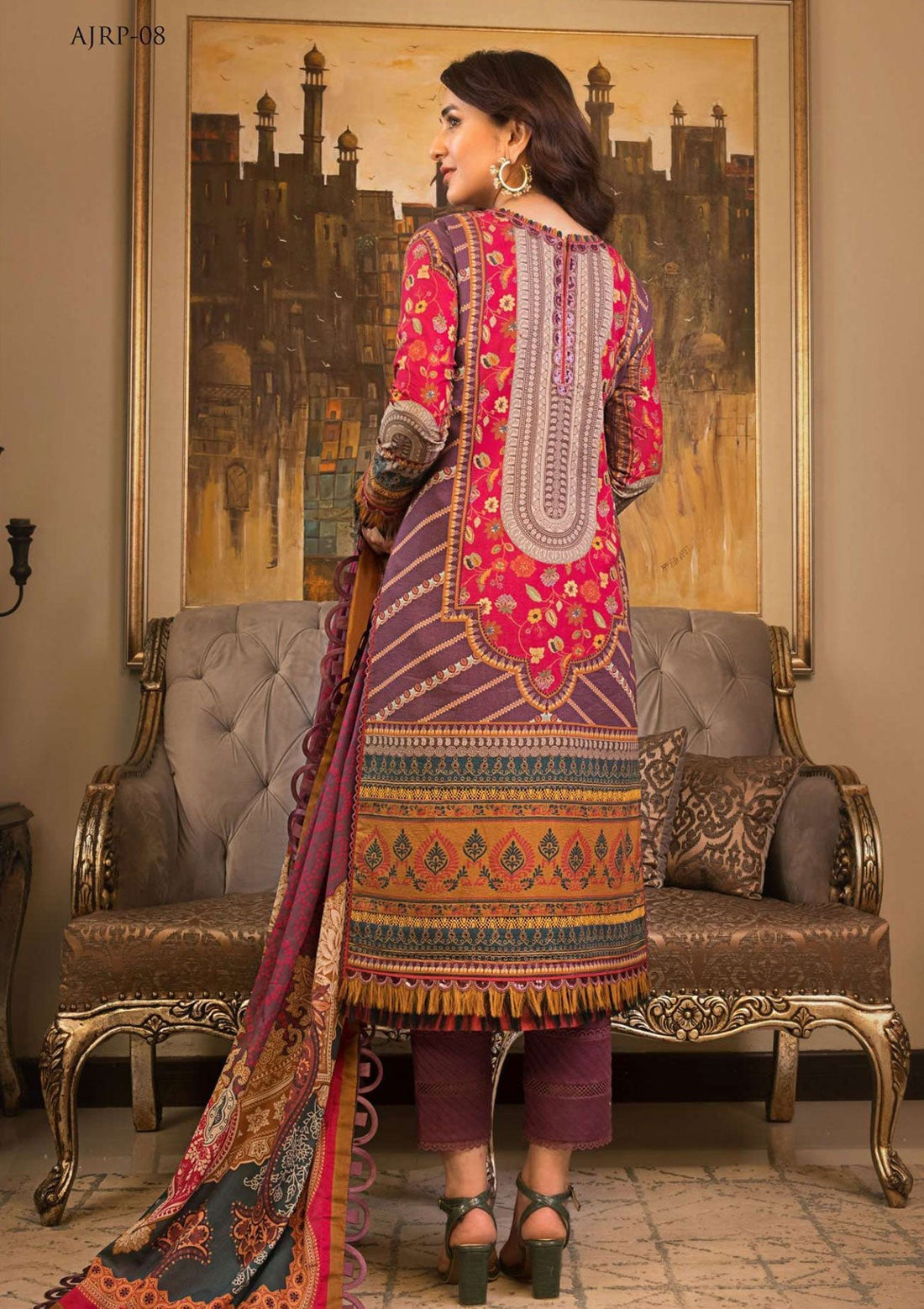 Lawn Collection - Asim Jofa - Rania - AJRP#08