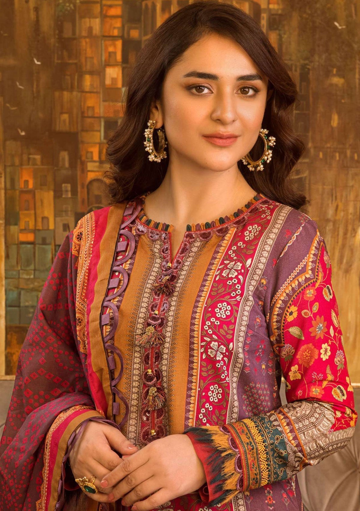 Lawn Collection - Asim Jofa - Rania - AJRP#08