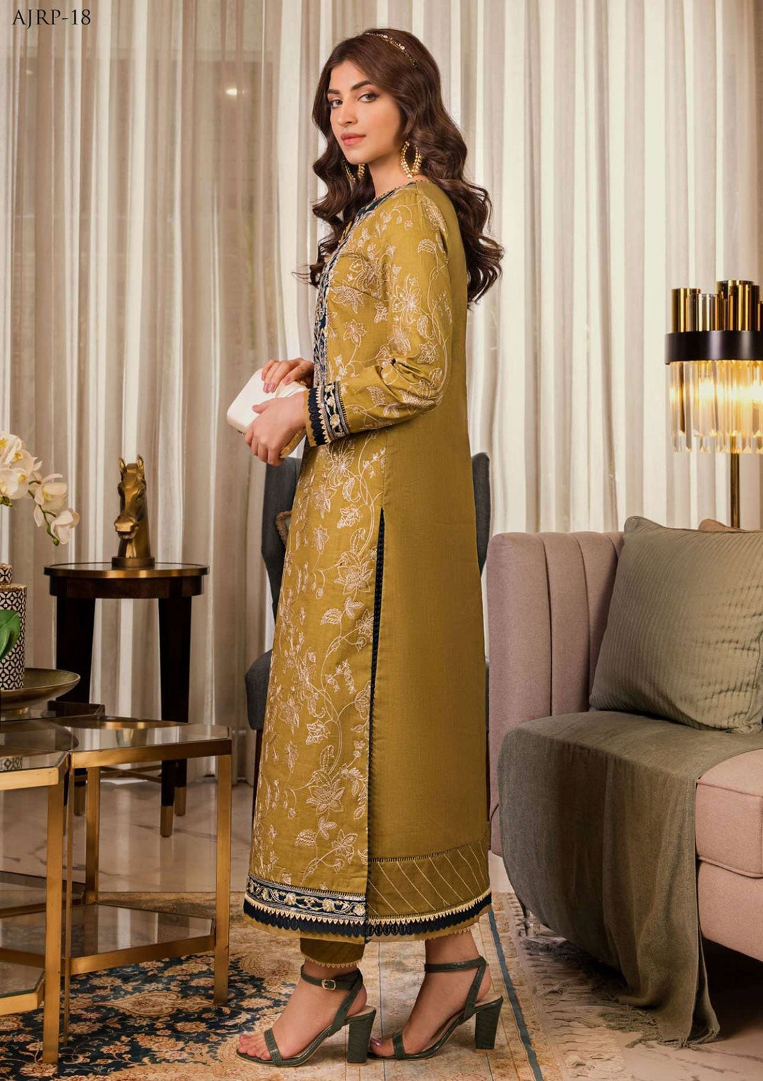 Lawn Collection - Asim Jofa - Rania - AJRP#18