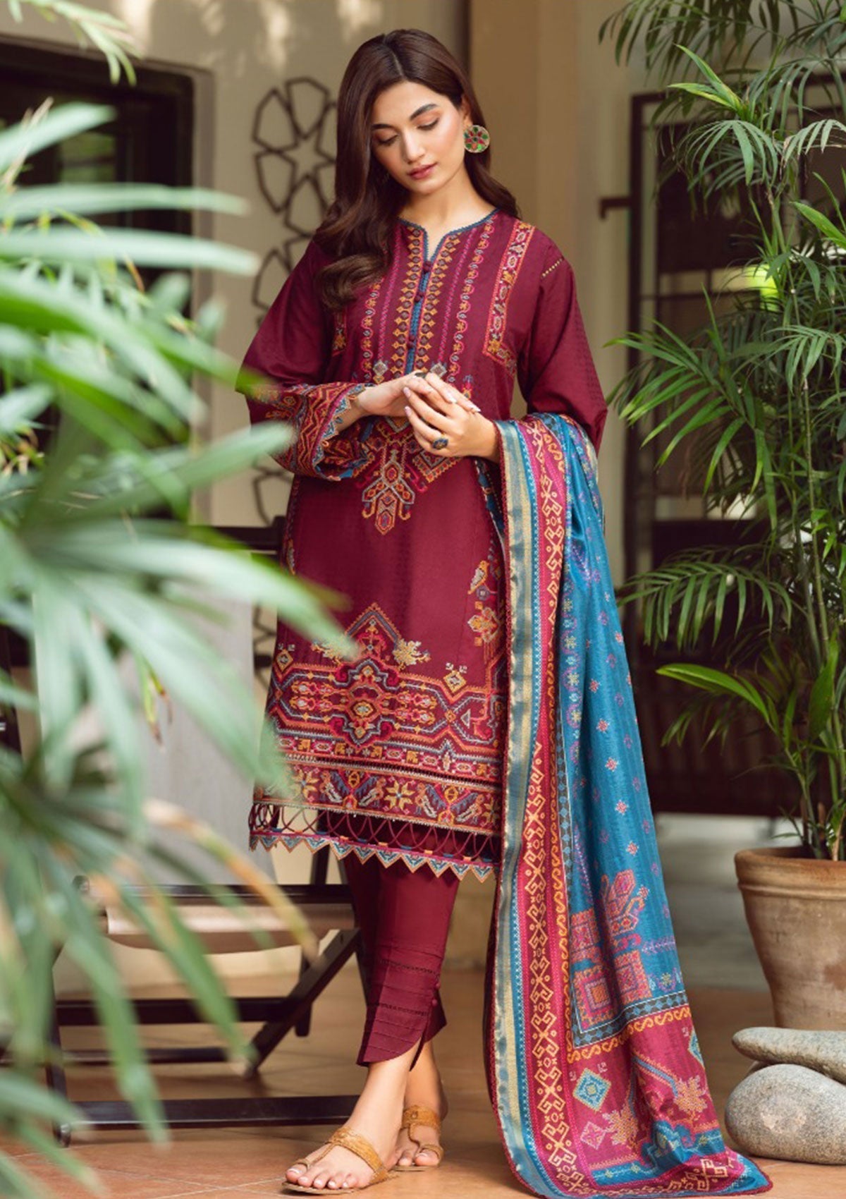 Lawn Collection - Jazmin - Iris - D#03 (Cordelia)