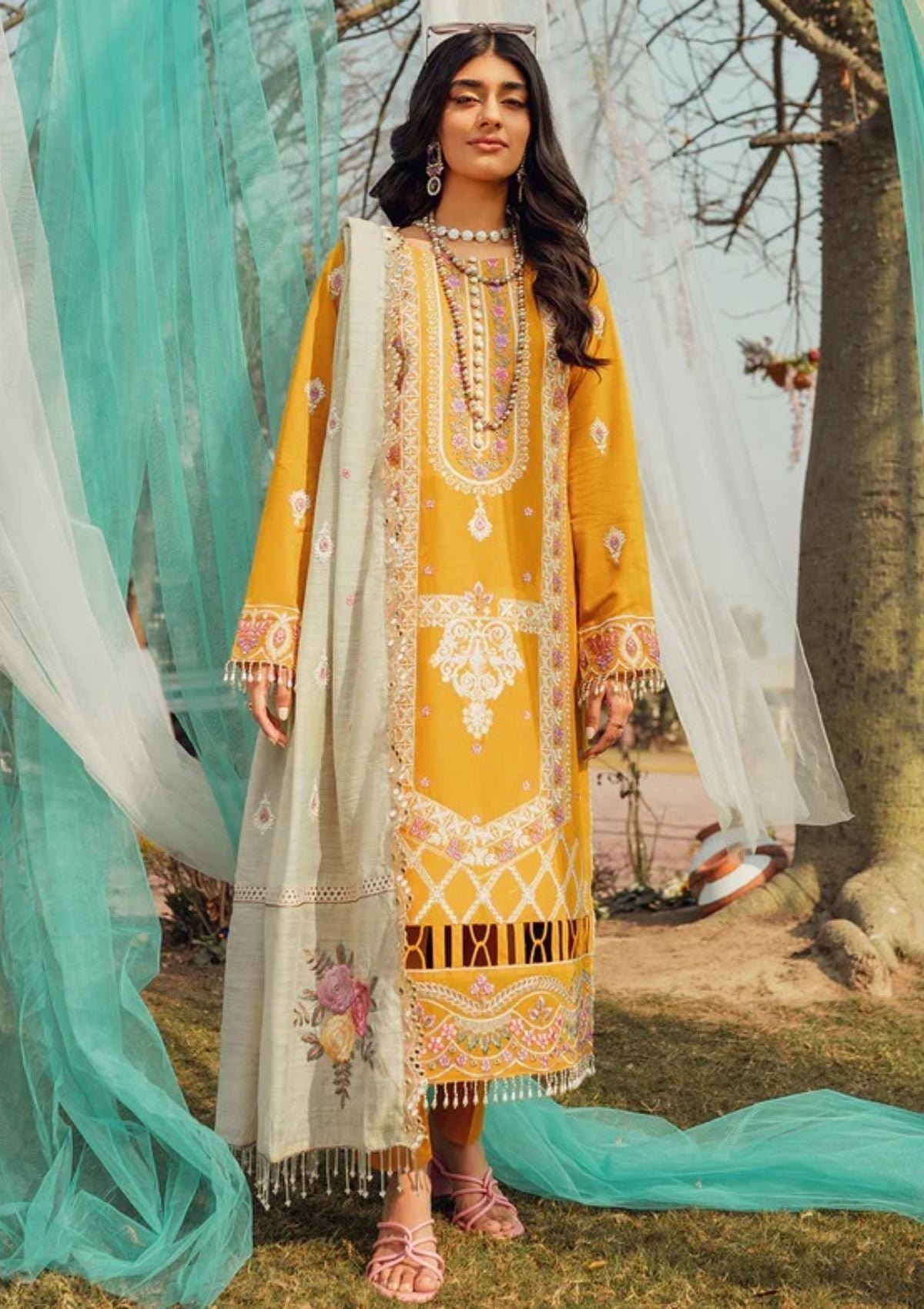 Lawn Collection - Parishay - Noor e Nazar - NNS#03