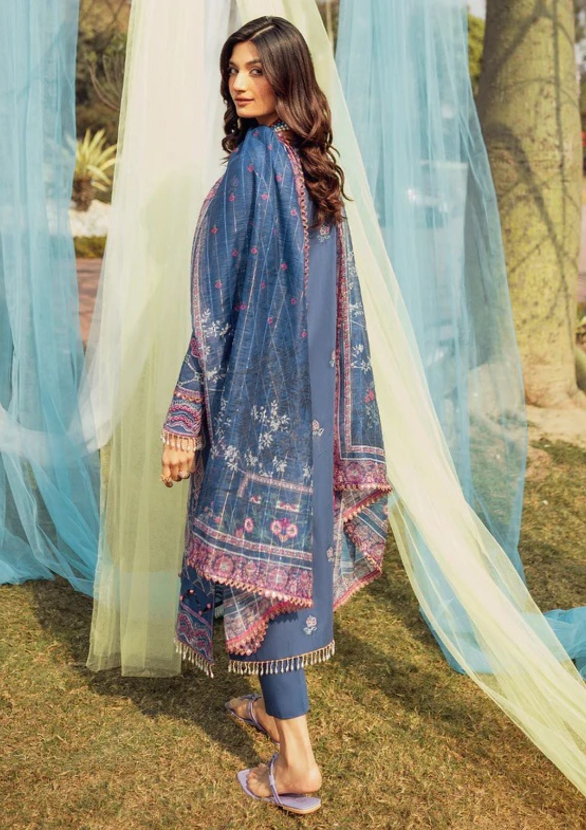 Lawn Collection - Parishay - Noor e Nazar - NNS#05
