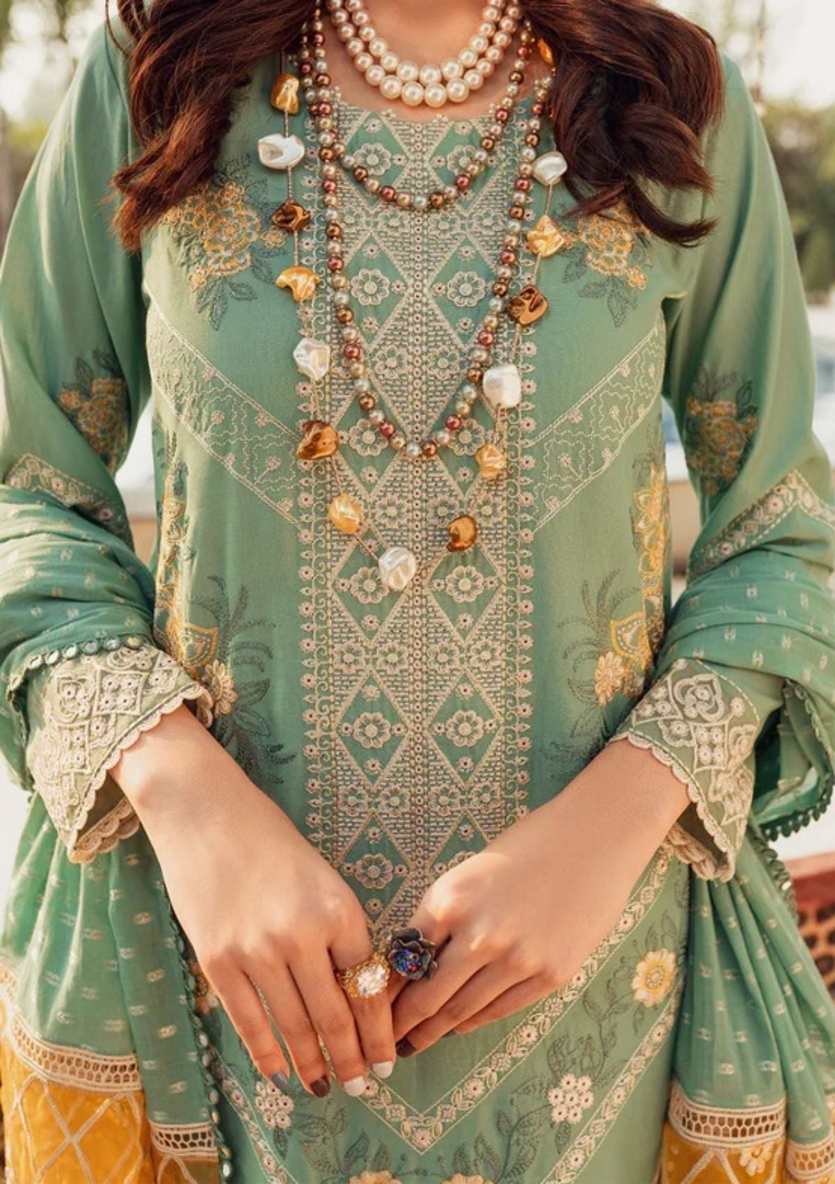 Lawn Collection - Parishay - Noor e Nazar - NNS#07