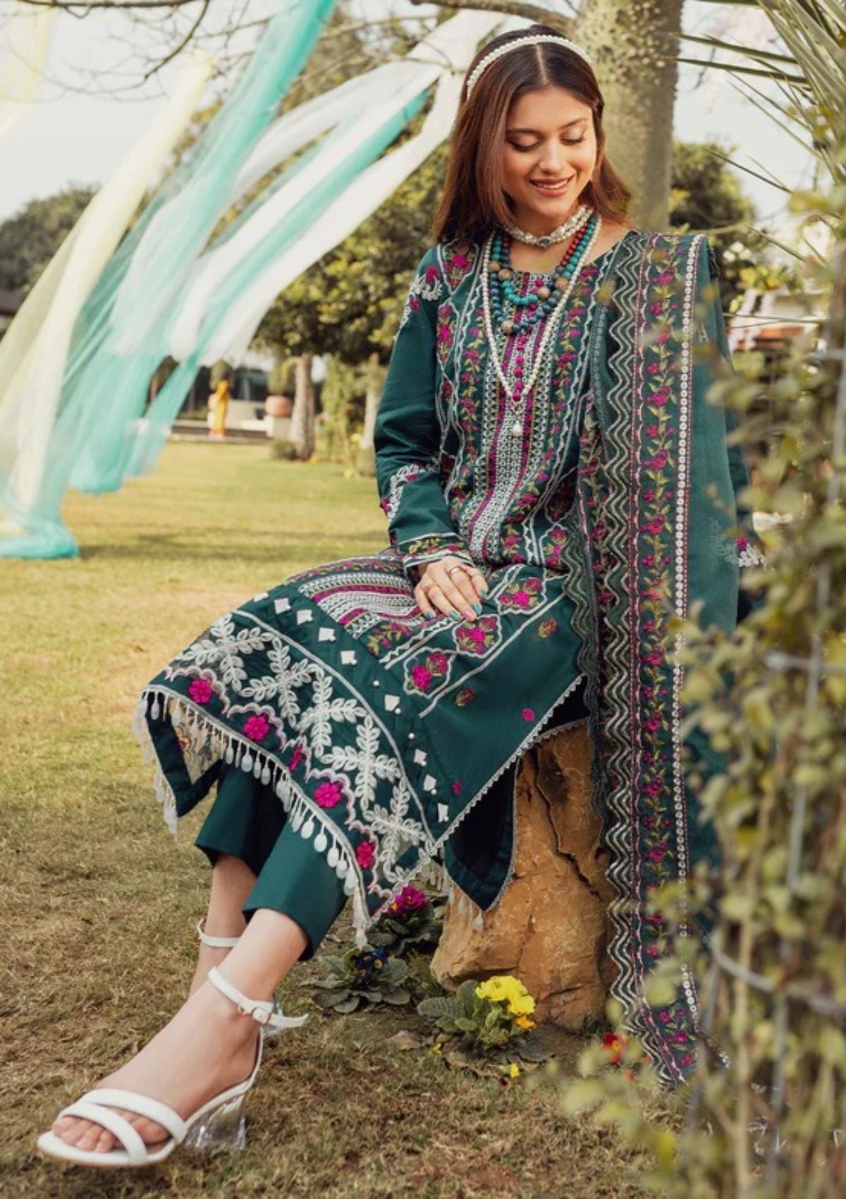 Lawn Collection - Parishay - Noor e Nazar - NNS#10