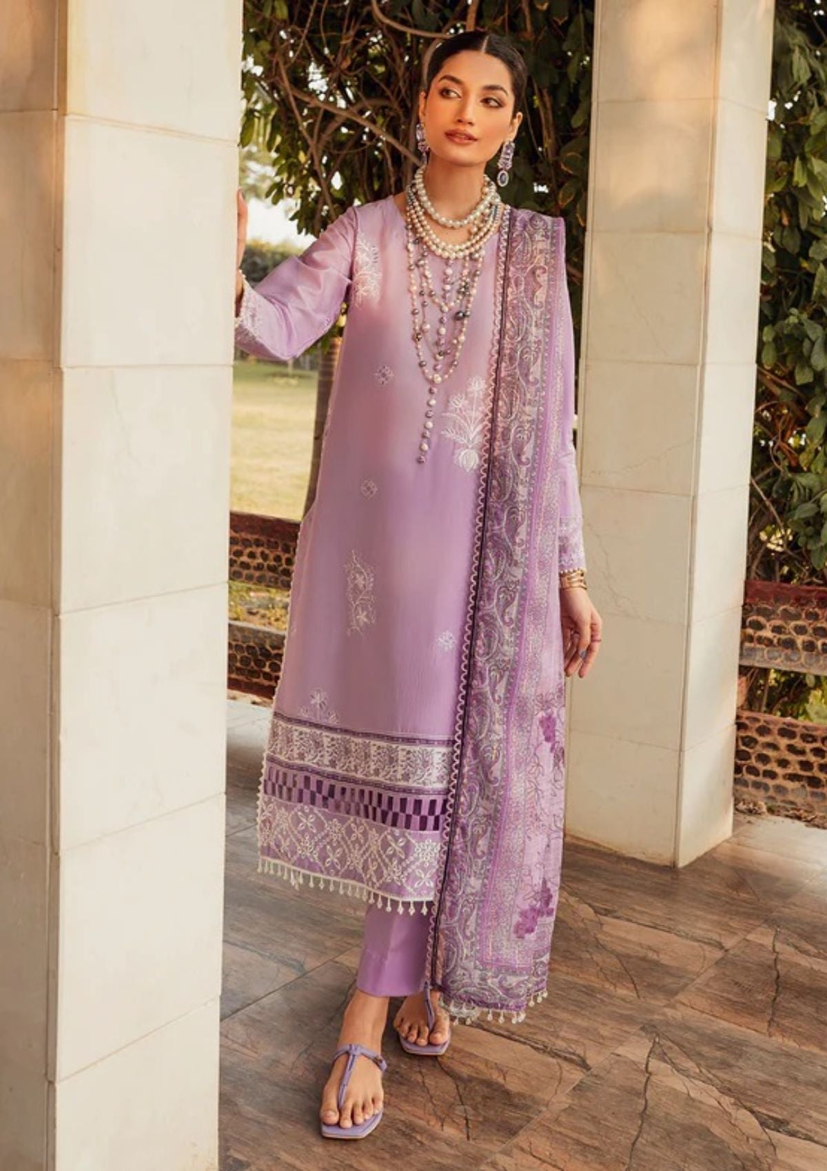 Lawn Collection - Parishay - Noor e Nazar - NNS#12