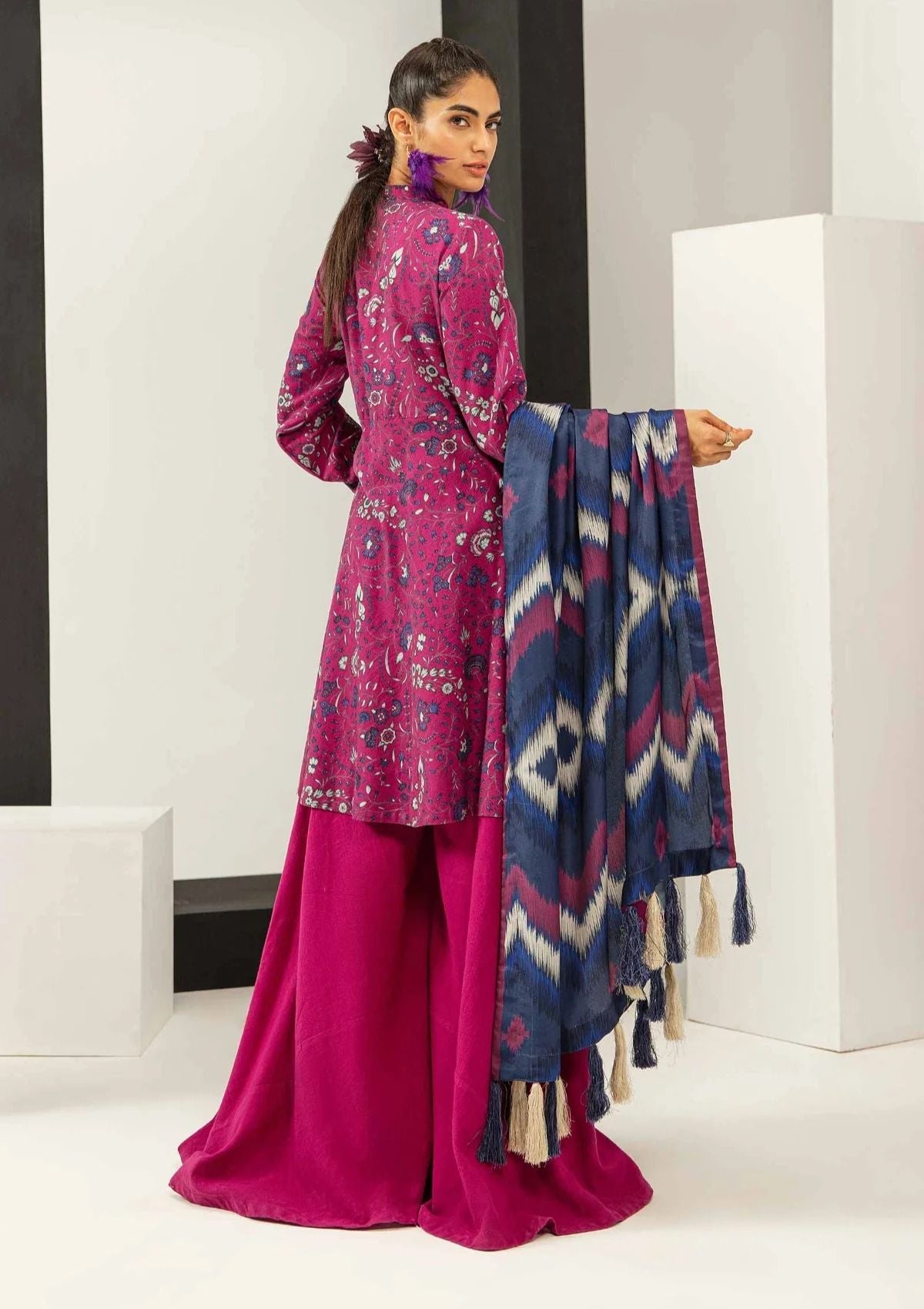 Winter Collection - M.Basics - Unstitched - MB#9A - Official M.Basics - Agha Fabrics UK