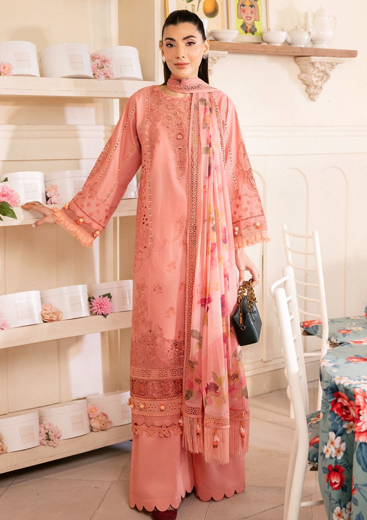 Lawn Collection - Saad Shaikh - Lamour - Blossom
