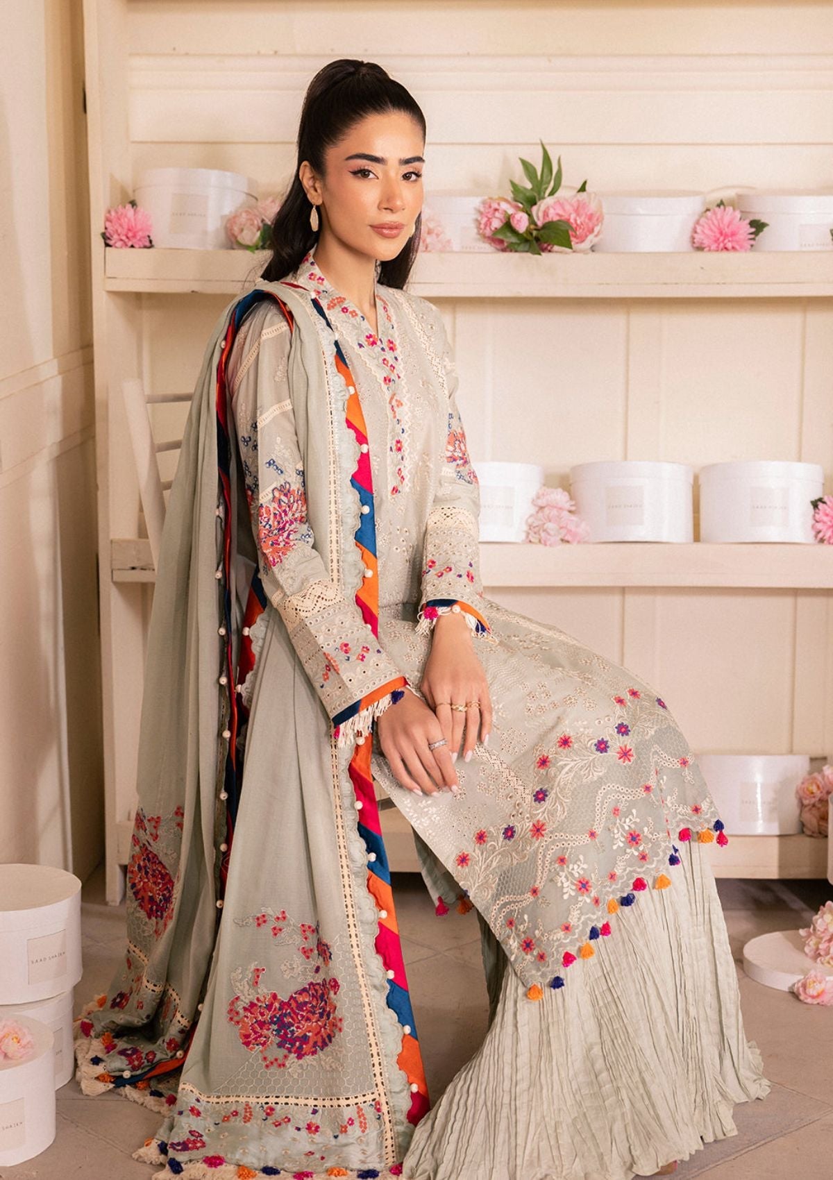 Lawn Collection - Saad Shaikh - Lamour - Elara