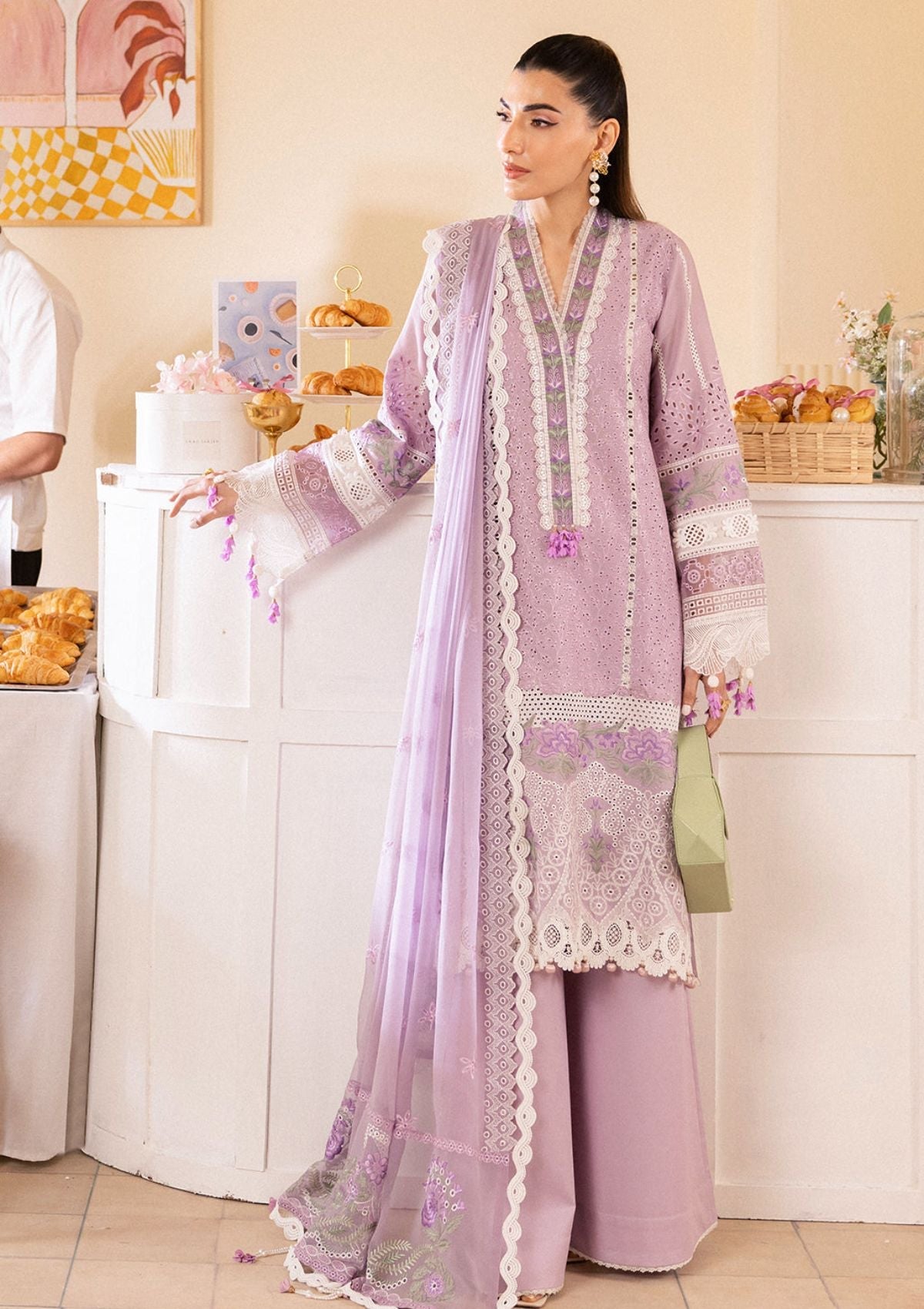 Lawn Collection - Saad Shaikh - Lamour - Azura