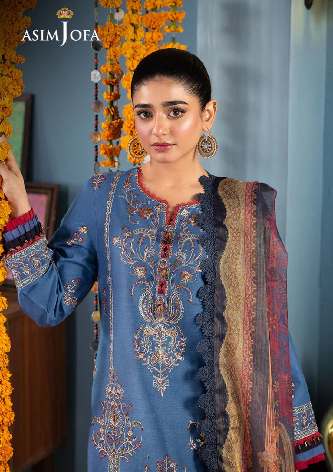 Lawn Collection - Asim Jofa - Rania - AJRA#27 - Official Asim Jofa - Agha Fabrics UK