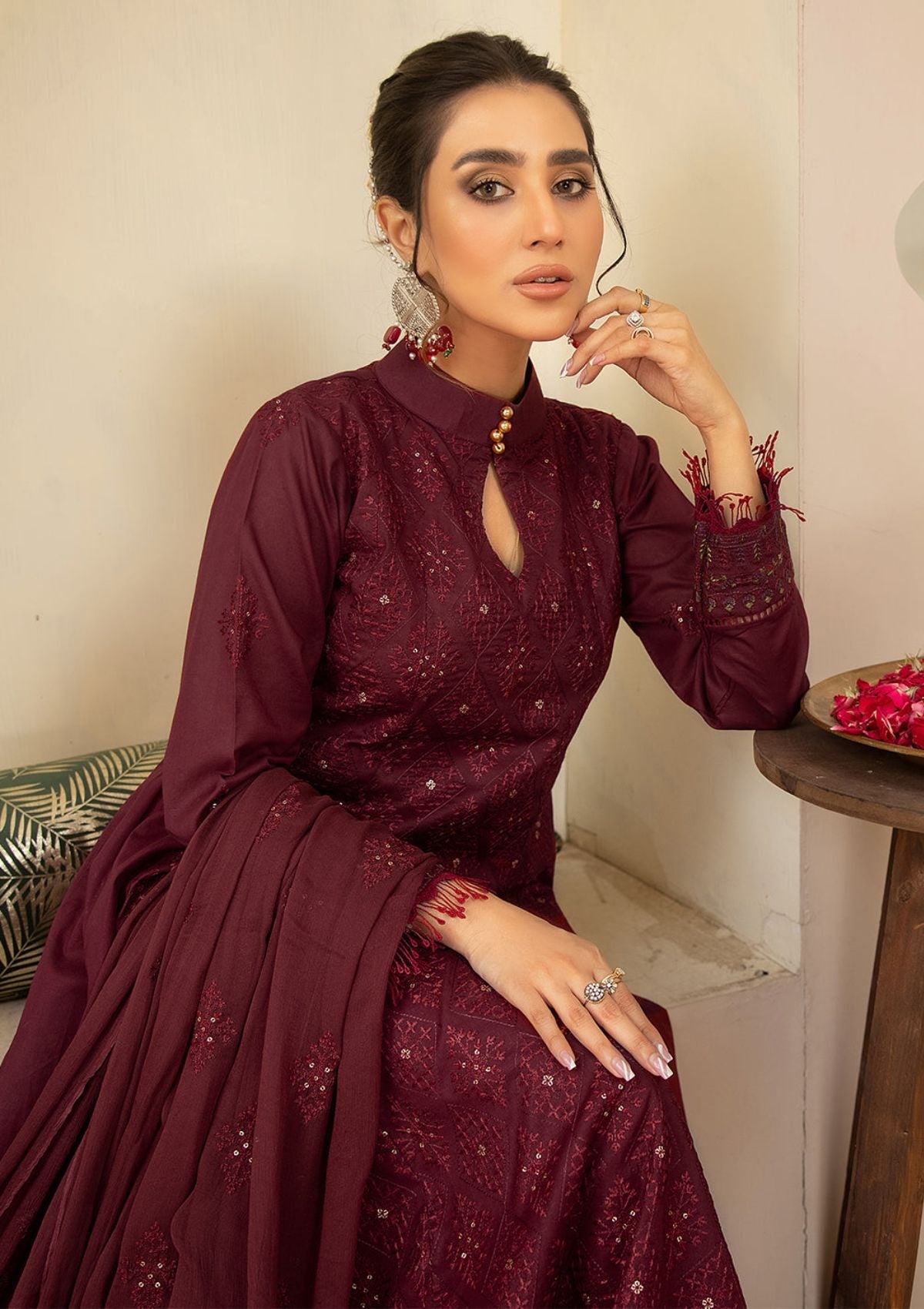 Lawn Collection - Mahnur - Mehr e Mah - MM#05 - Official Mahnur - Agha Fabrics UK