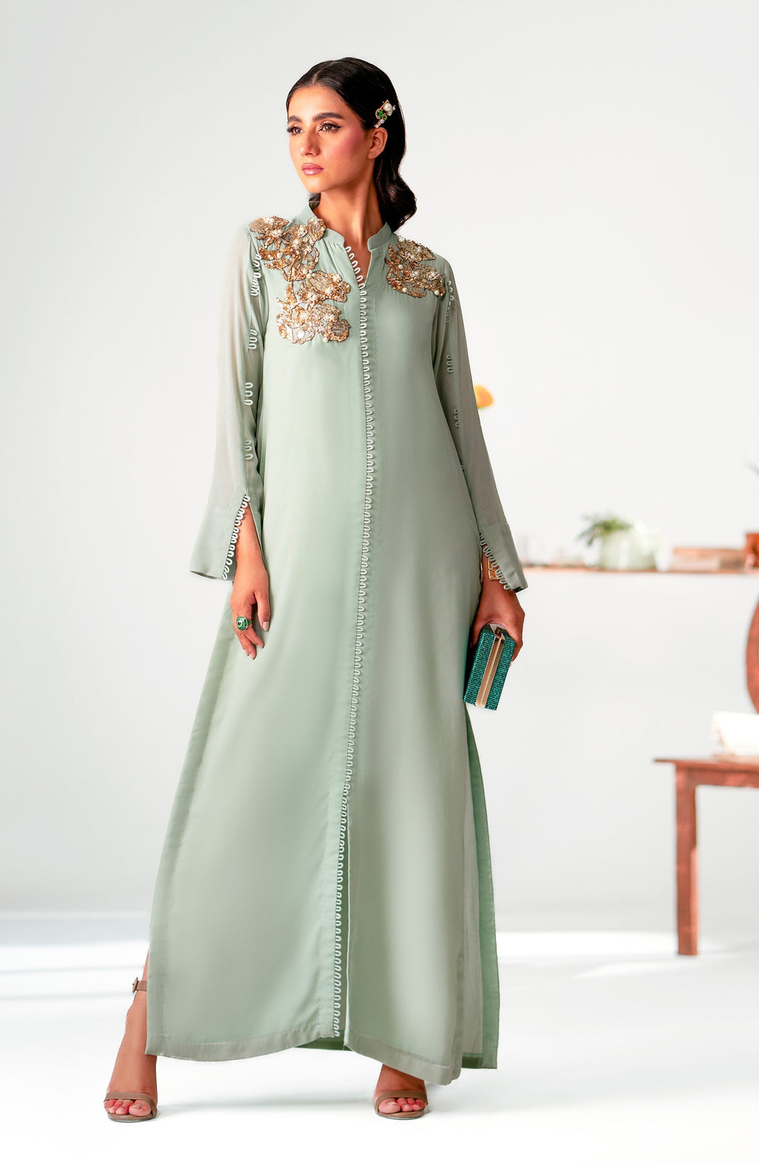 Maryum N Maria | Pret A Luxe | AIMEE -  Maryum N Maria Luxury -  Agha Fabrics