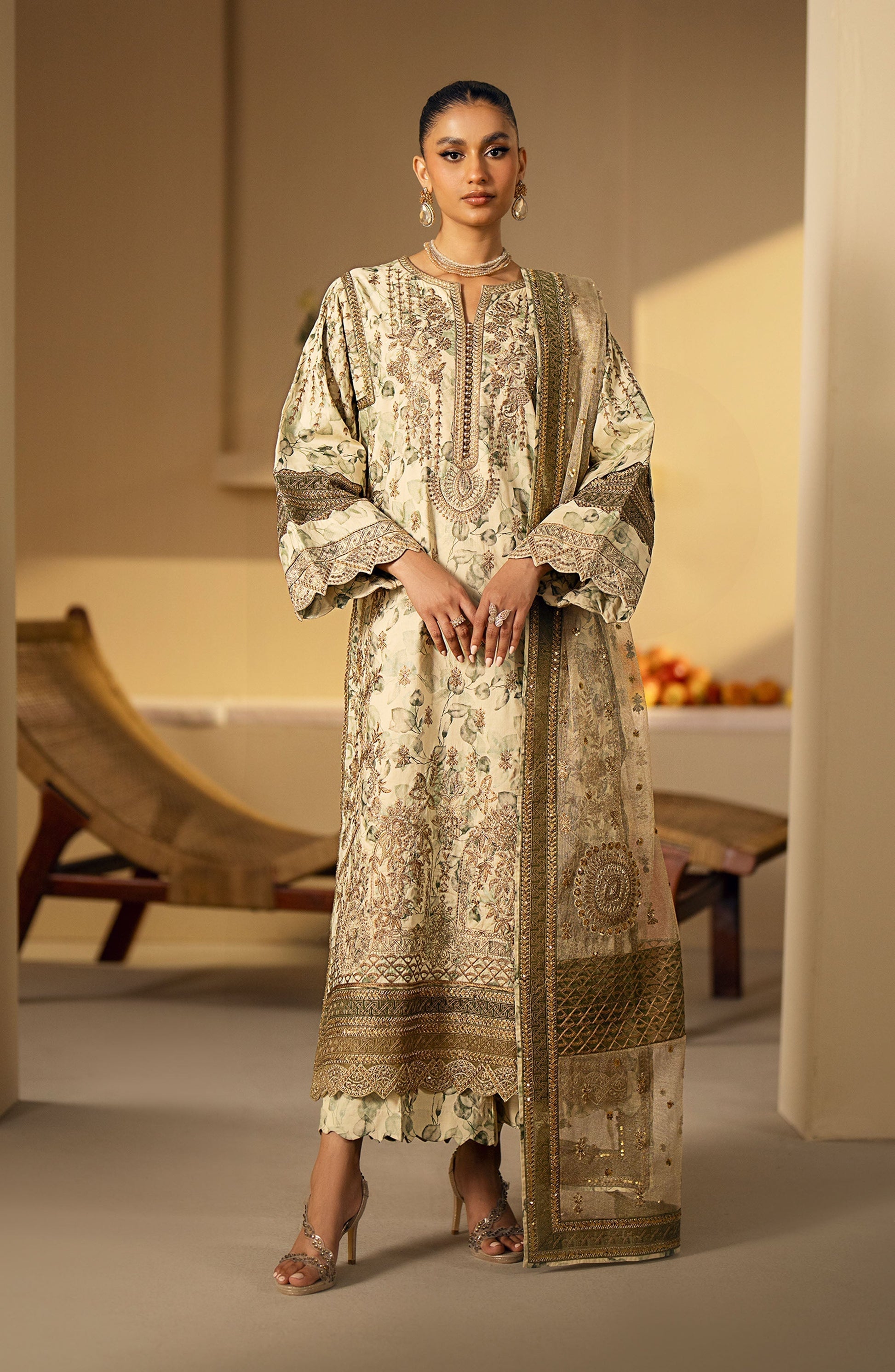 Maryum N Maria | Eid Edit 24 | Nadya -  Maryum N Maria Luxury -  Agha Fabrics