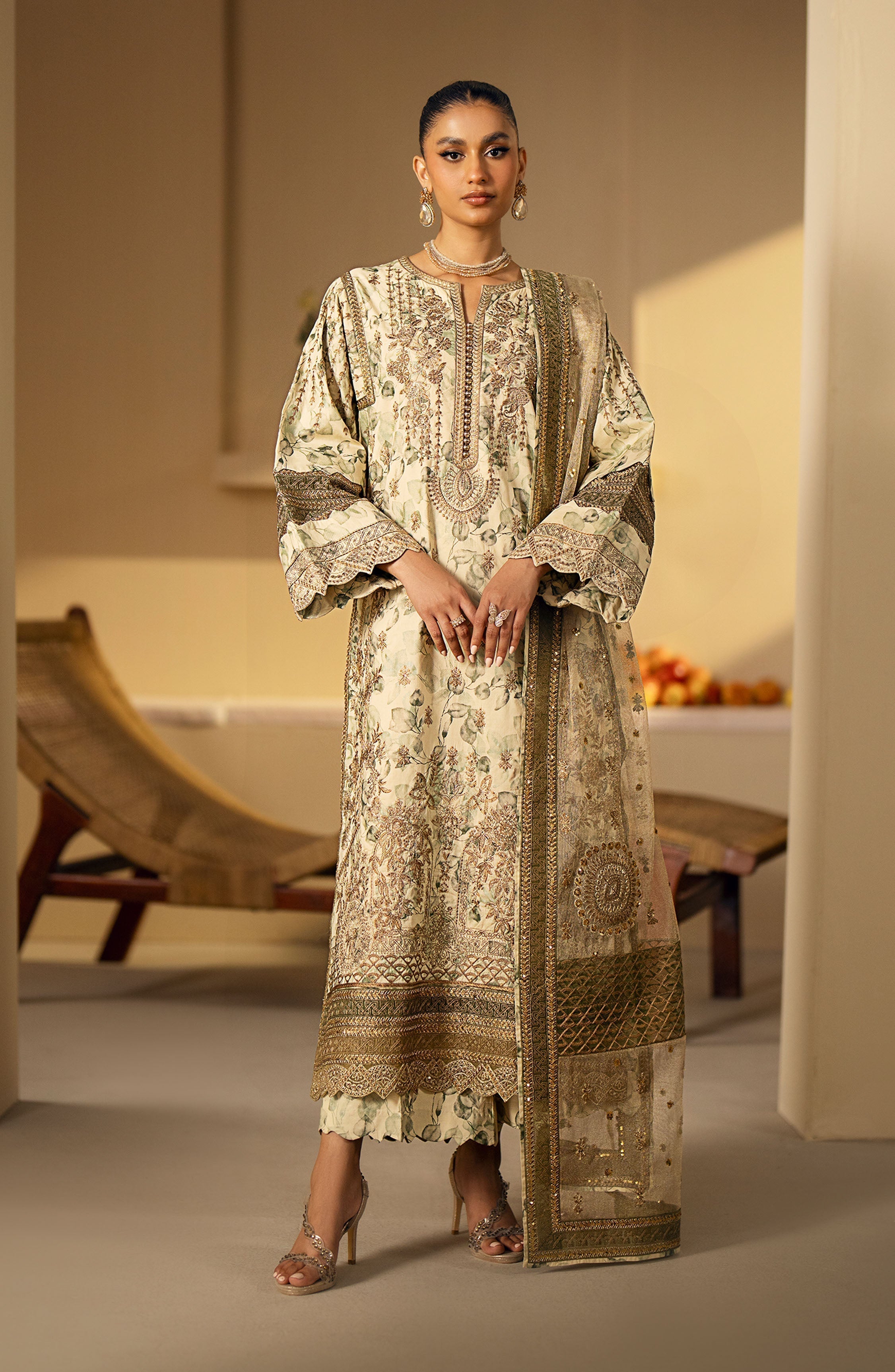 Maryum N Maria | Eid Edit 24 | Nadya -  Maryum N Maria Luxury -  Agha Fabrics
