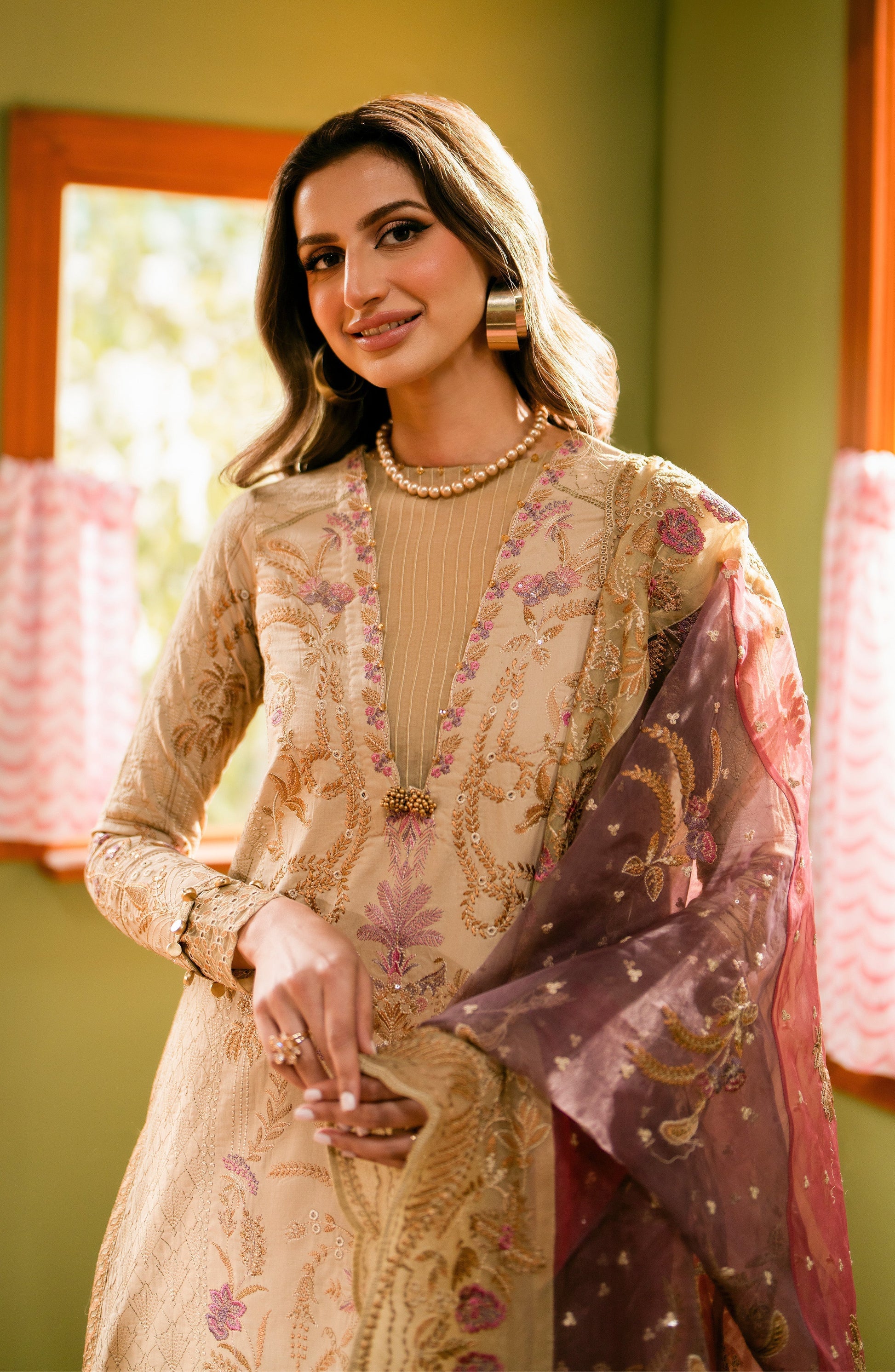 Maryum N Maria | Luxury Lawn 24 | Kissa -  Maryum N Maria Luxury -  Agha Fabrics
